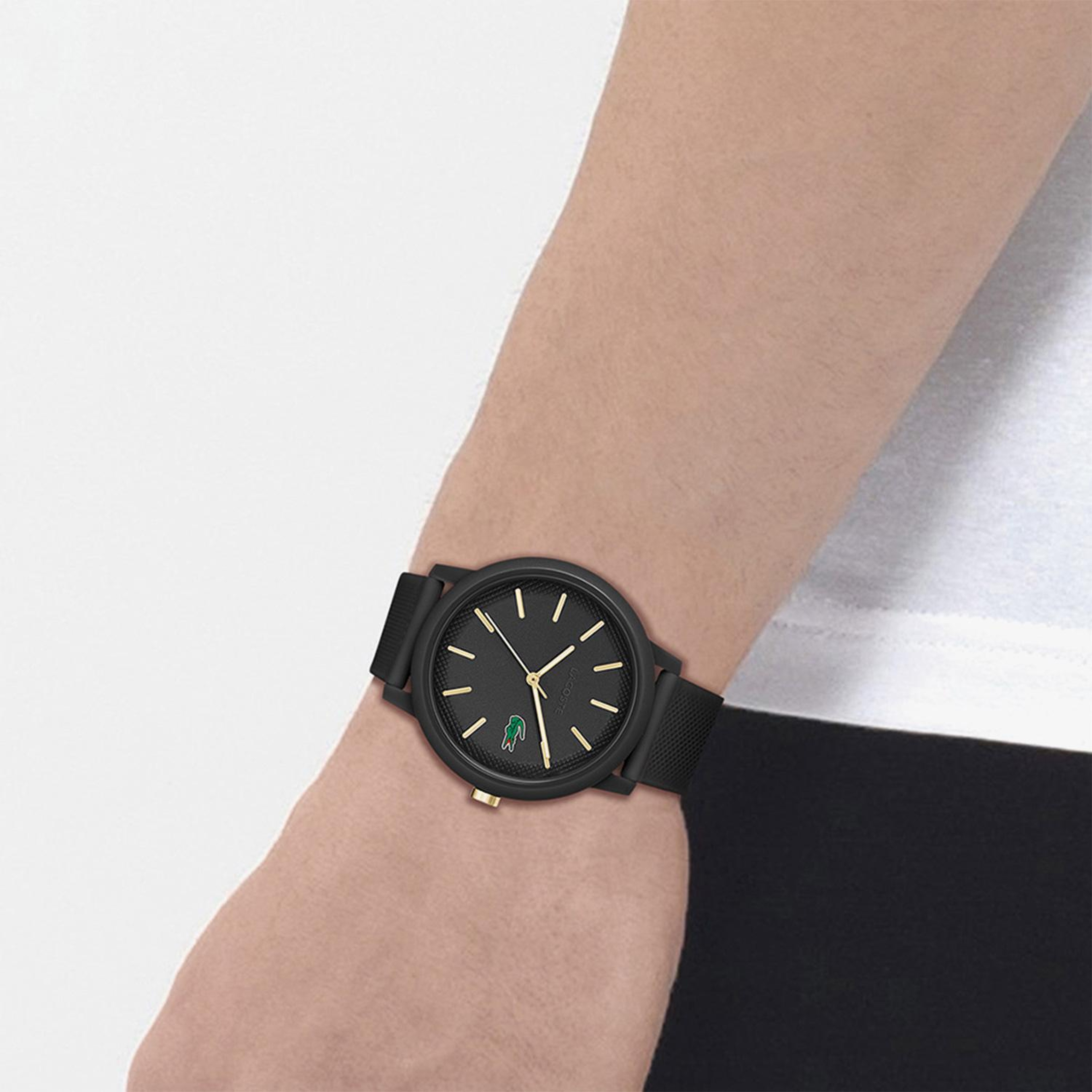 Lacoste L.12.12 Unisex Siyah Saat