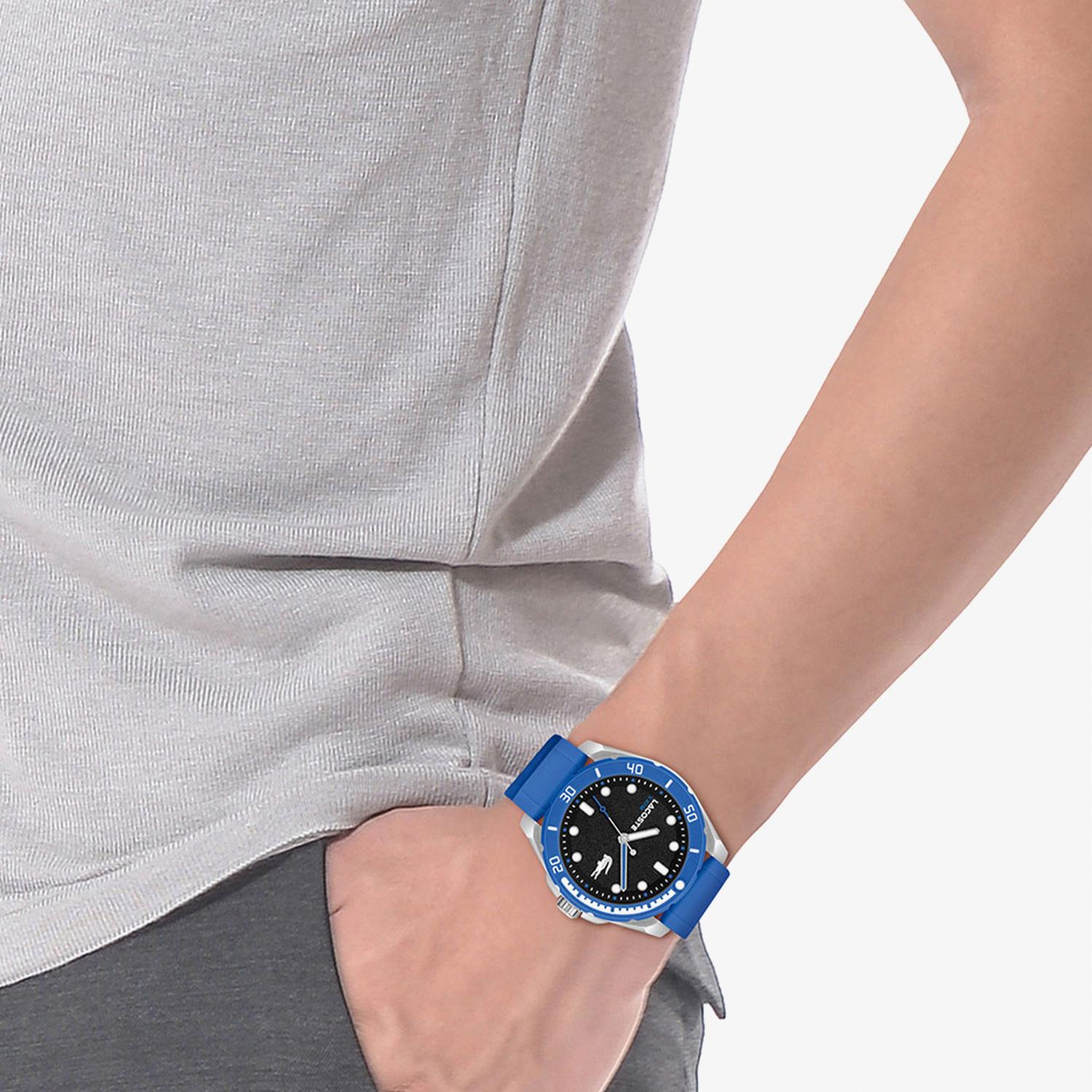 Lacoste Erkek Lacivert Saat