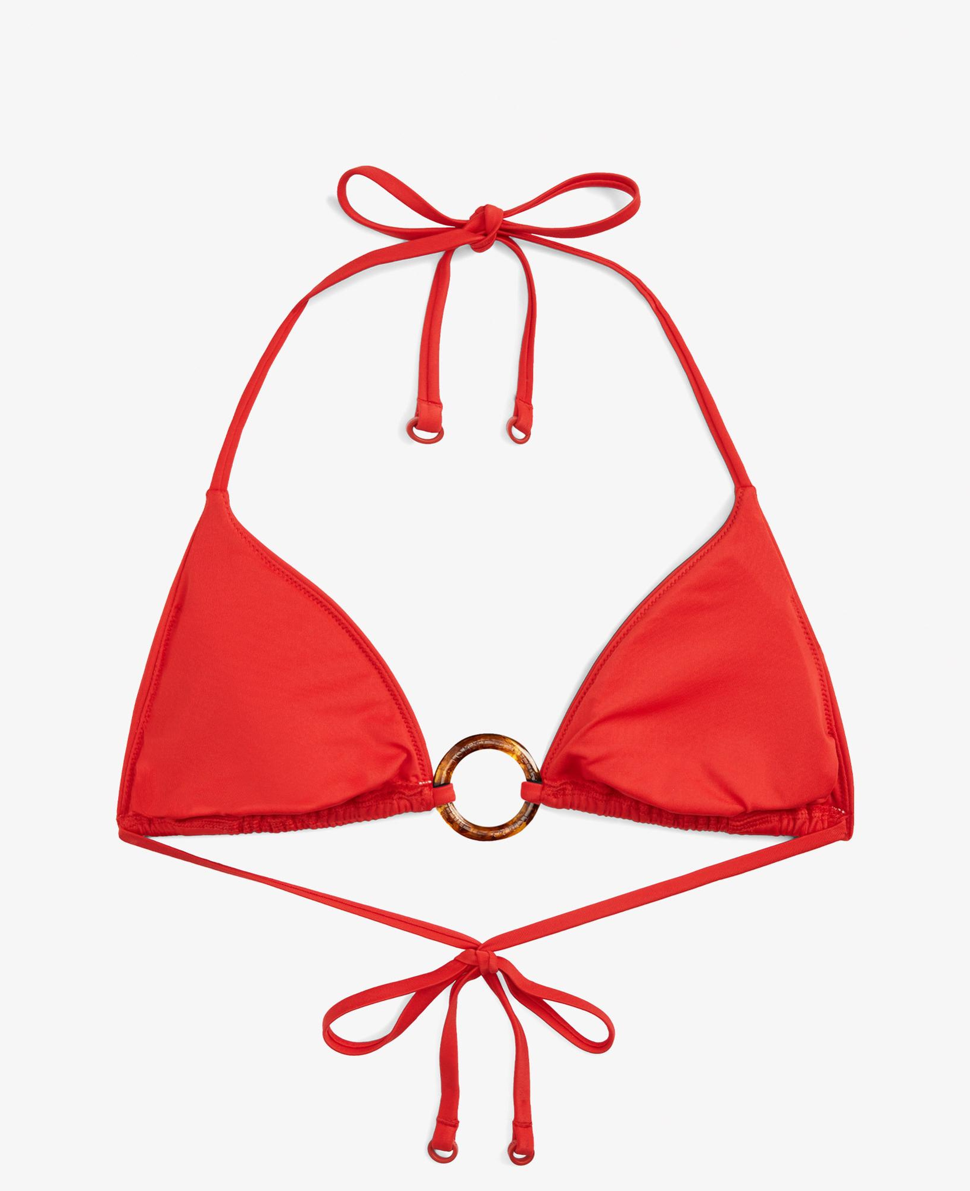 Tommy Hilfiger Elevated Kadın Turuncu Bikini Üstü