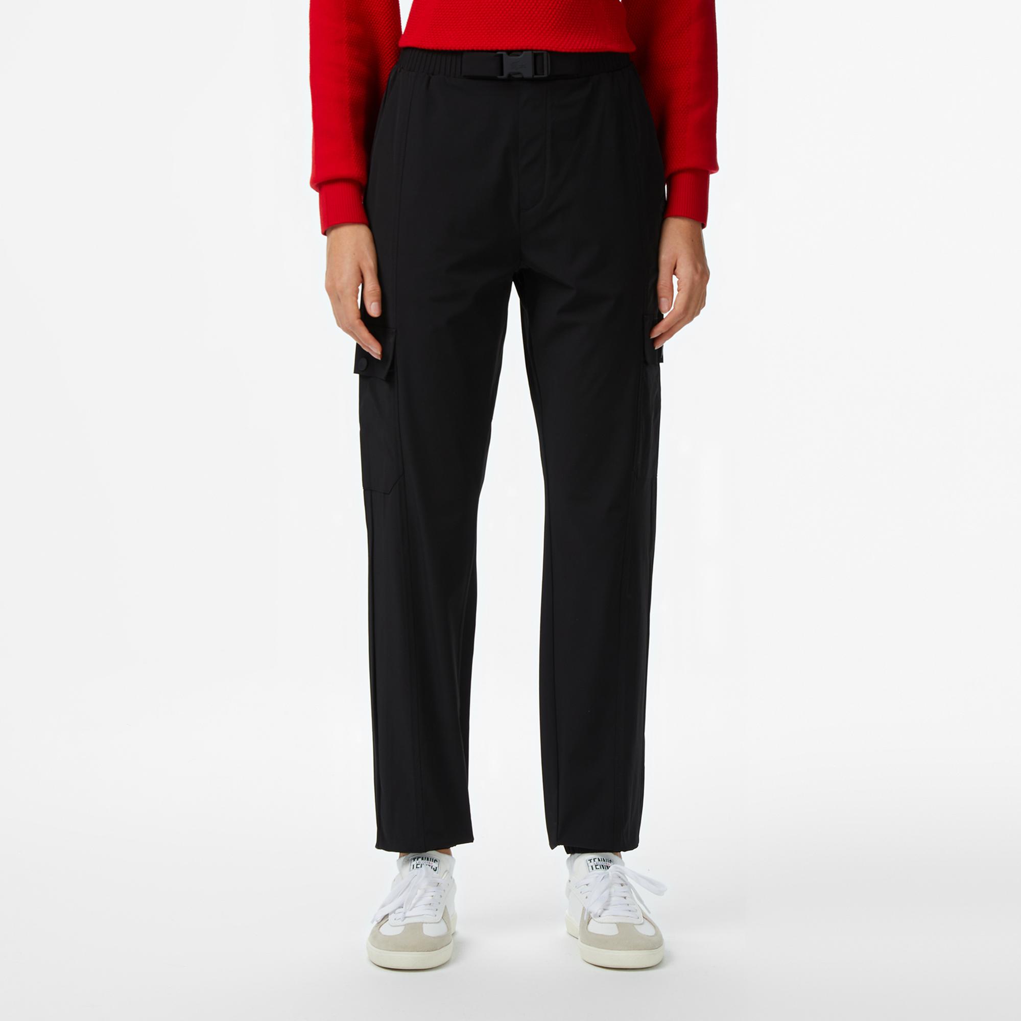 Lacoste Kadın Siyah Pantolon