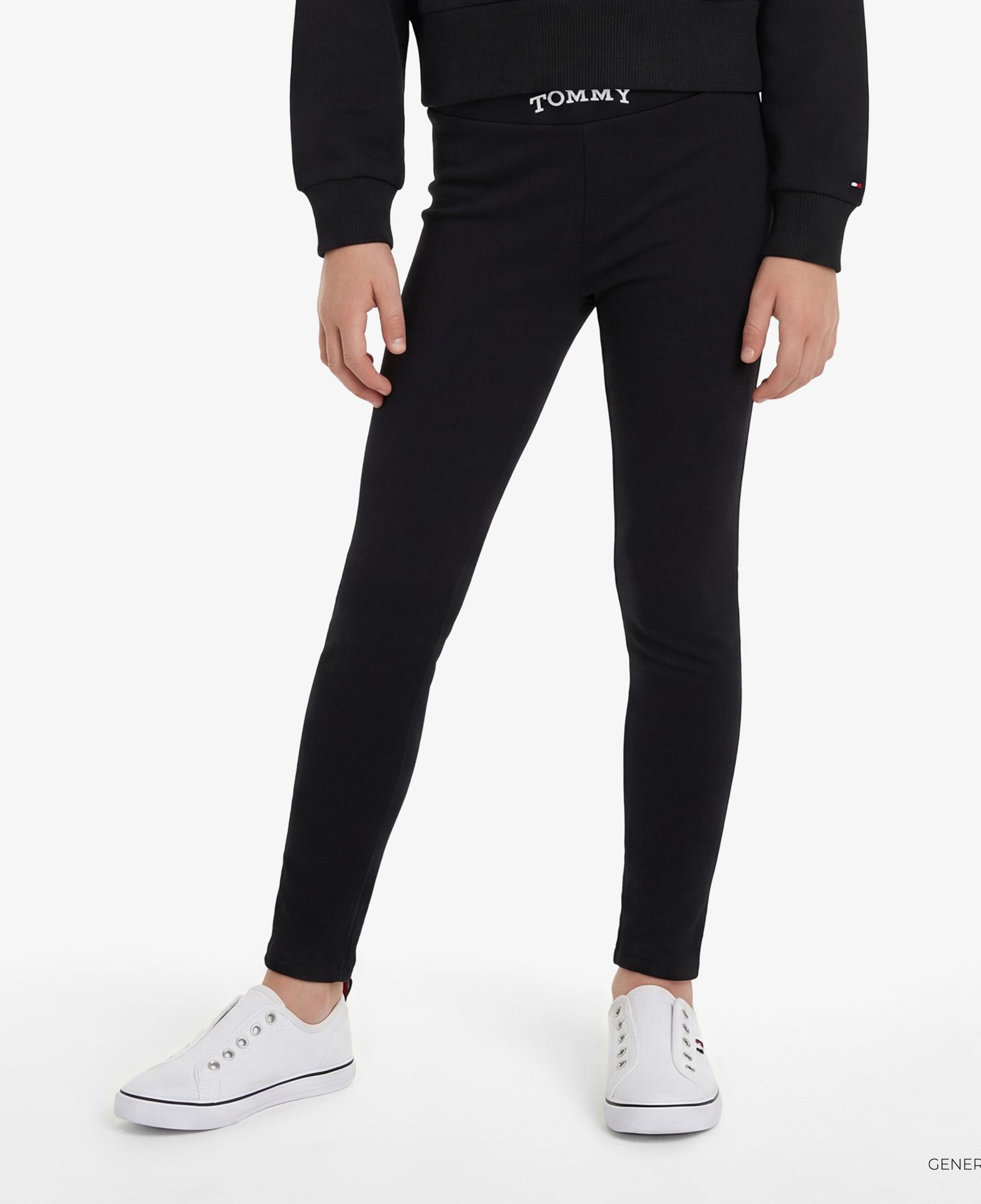 Tommy Hilfiger Essentials Çocuk Siyah Eşofman Takımı