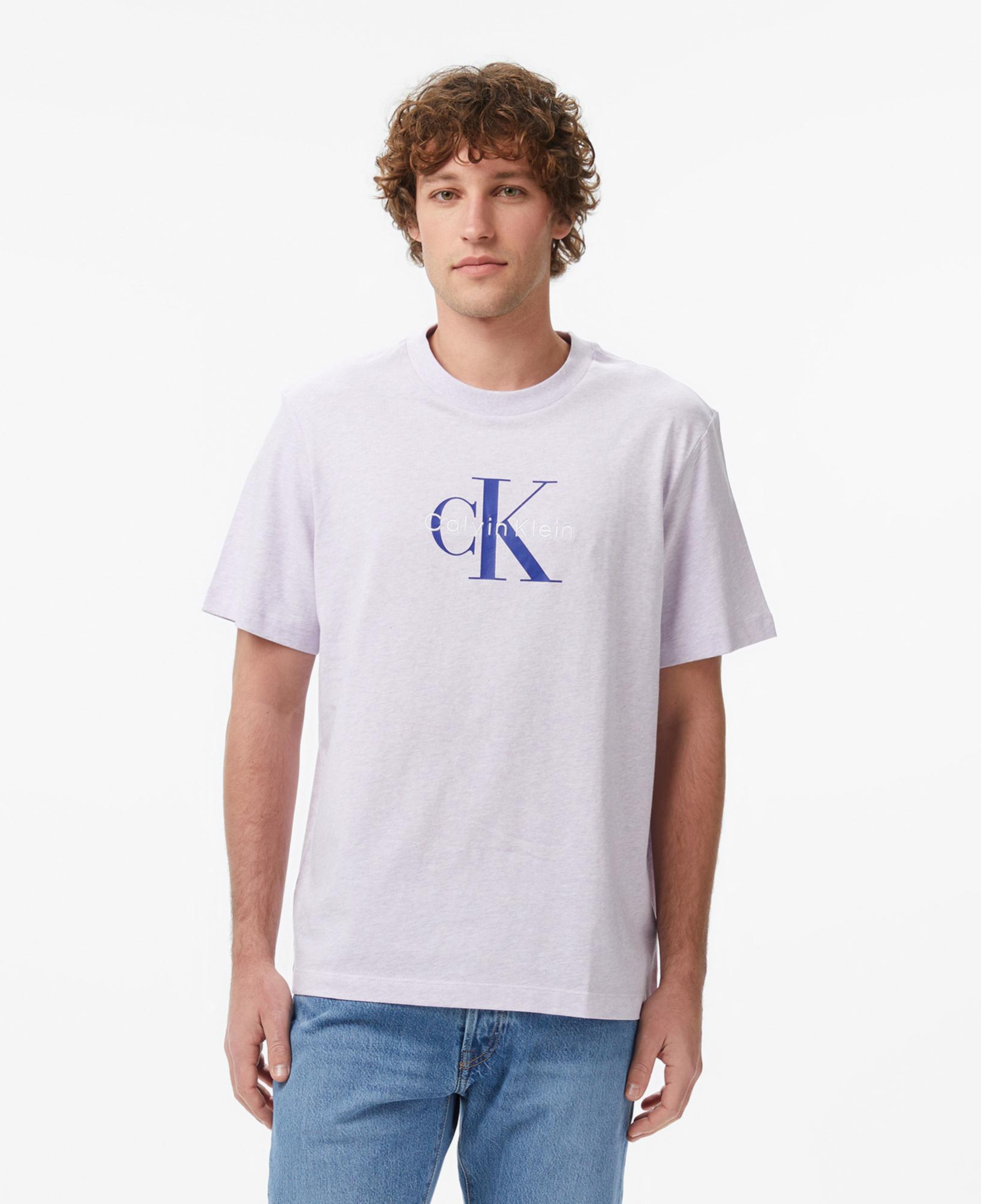 Calvin Klein Hero Monologo 20S Erkek Mor T-Shirt