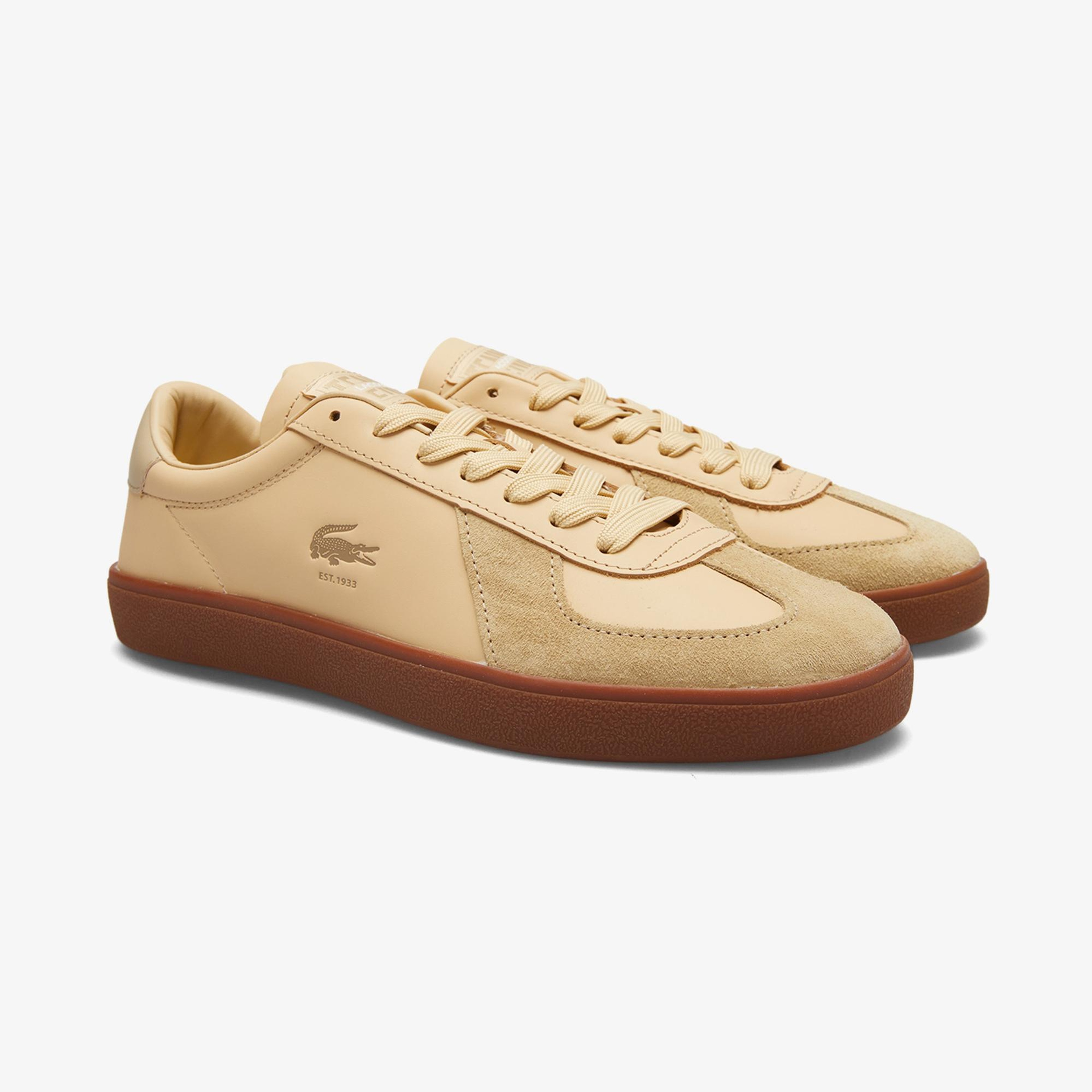Lacoste Baseshot Pro Erkek Bej Sneaker