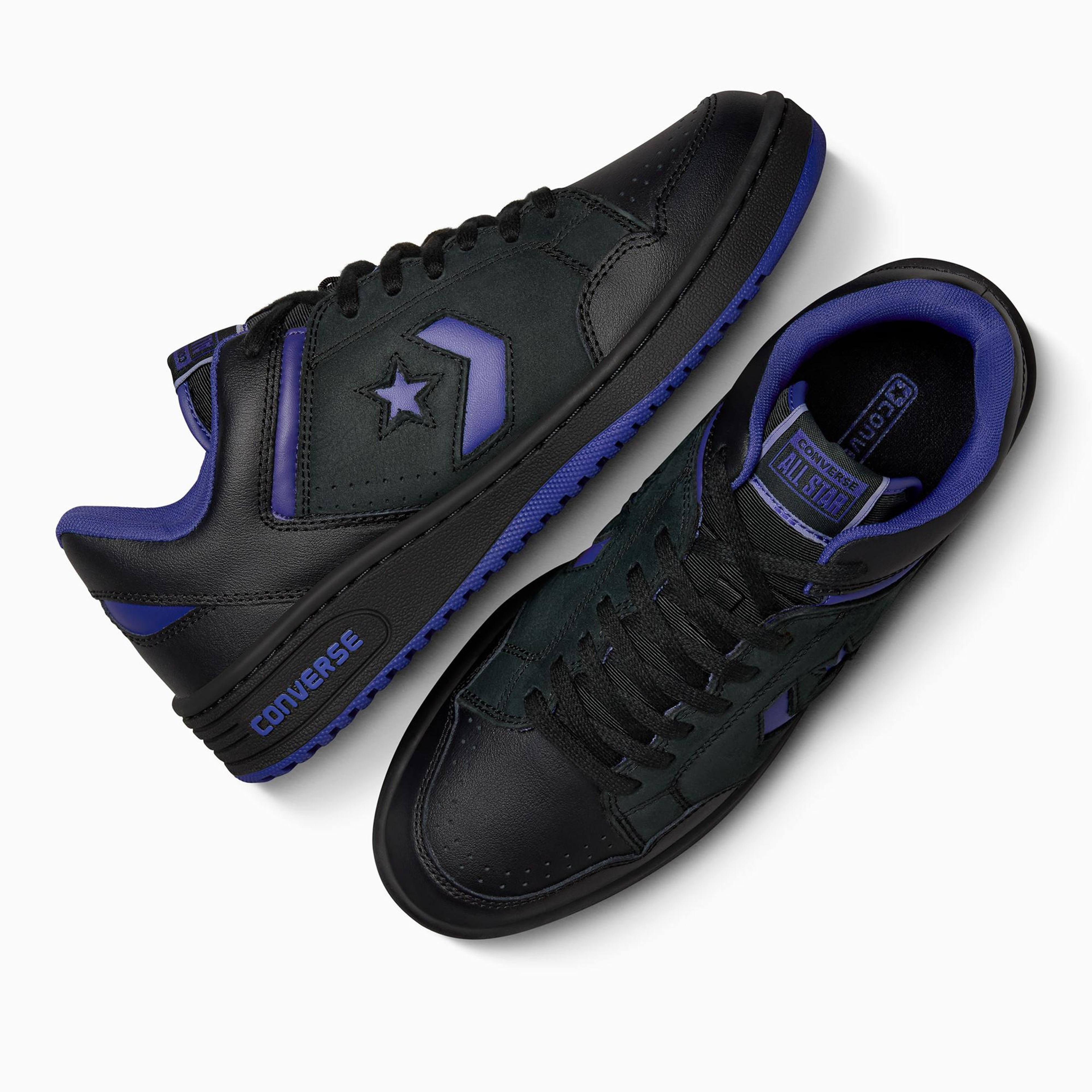 Converse Weapon Unisex Lacivert Deri Sneaker