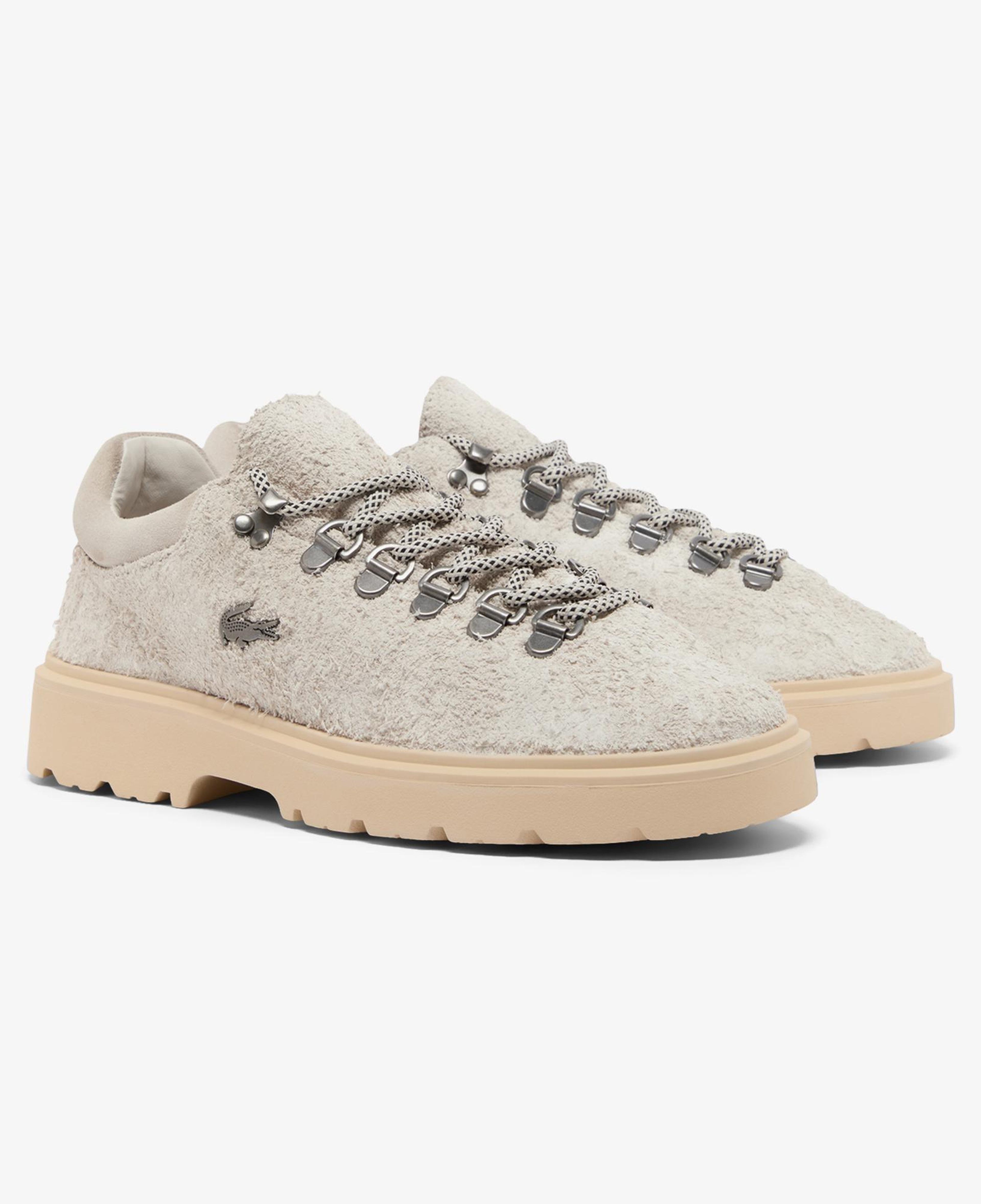 Lacoste Baseshot Winter Kadın Krem Sneaker