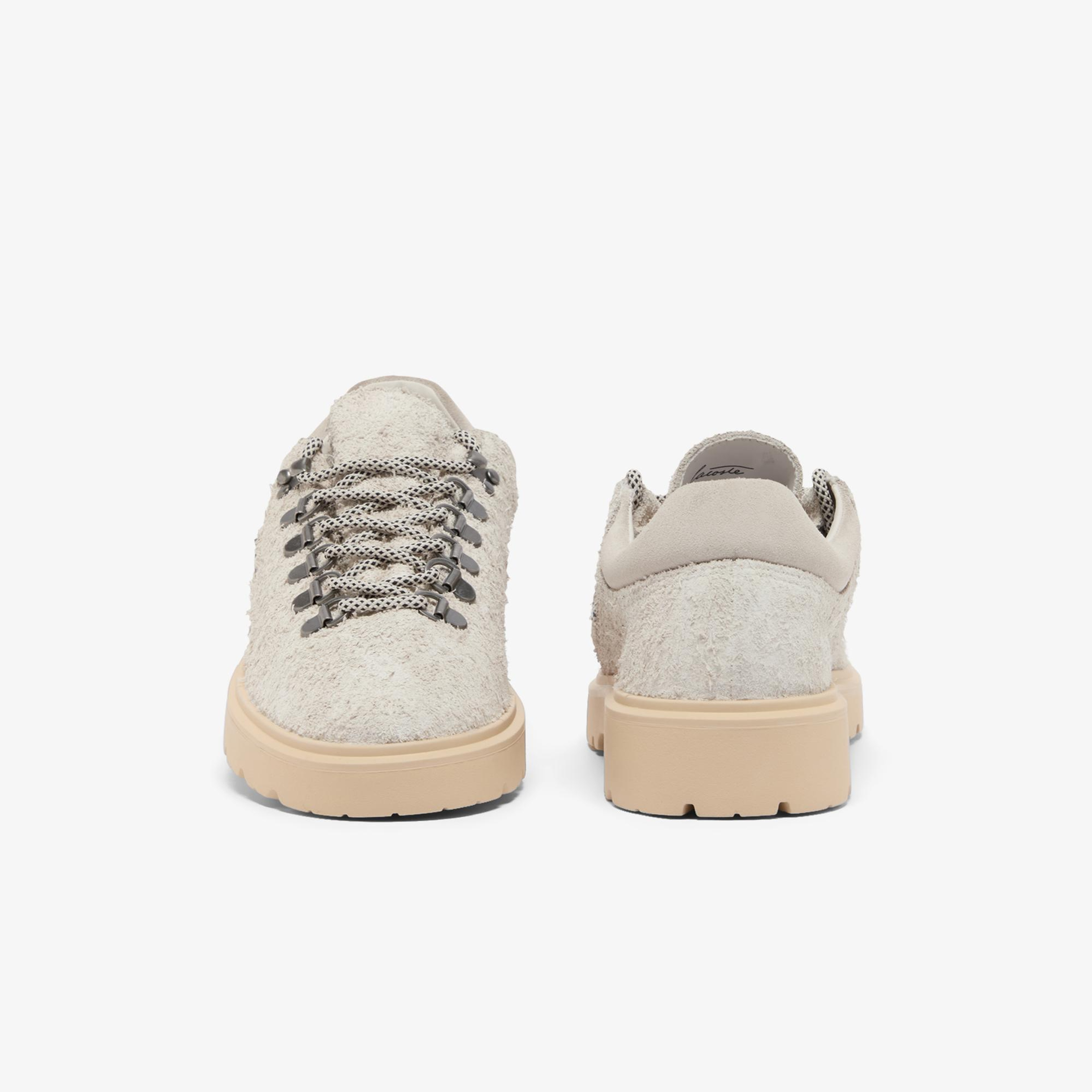 Lacoste Baseshot Winter Kadın Krem Sneaker