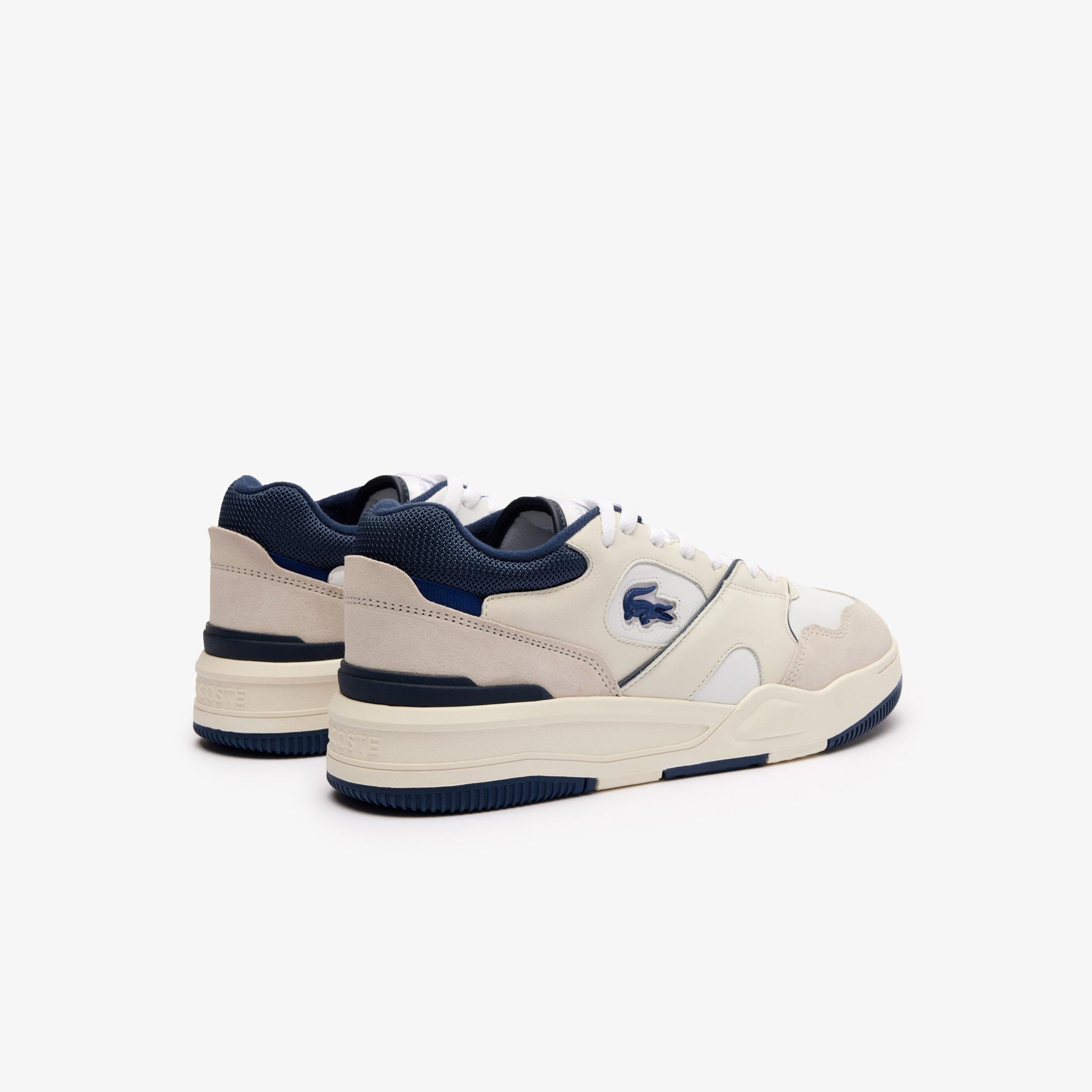 Lacoste Sport Lineshot Erkek Krem Sneaker