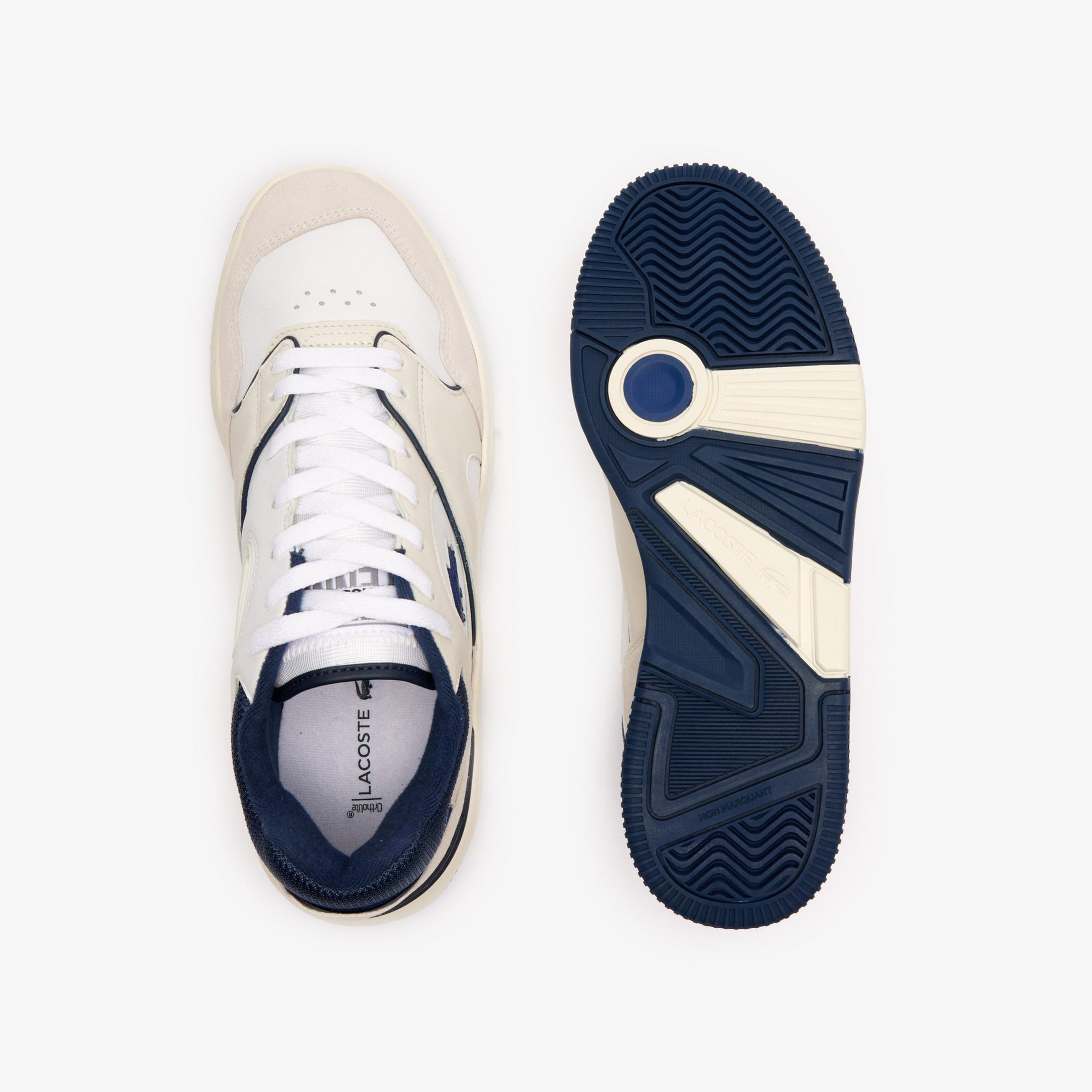 Lacoste Sport Lineshot Erkek Krem Sneaker