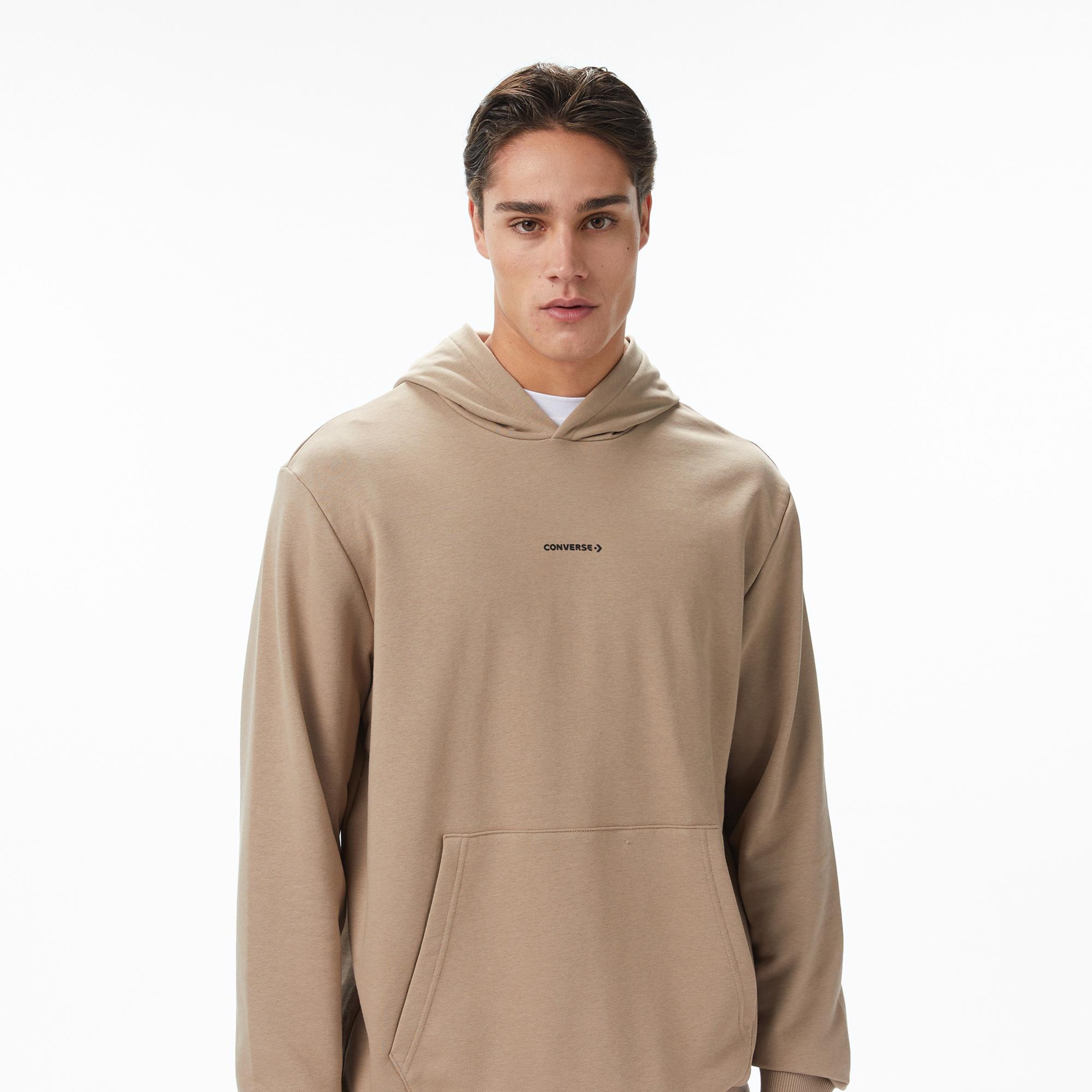 Converse Erkek Bej Sweatshirt