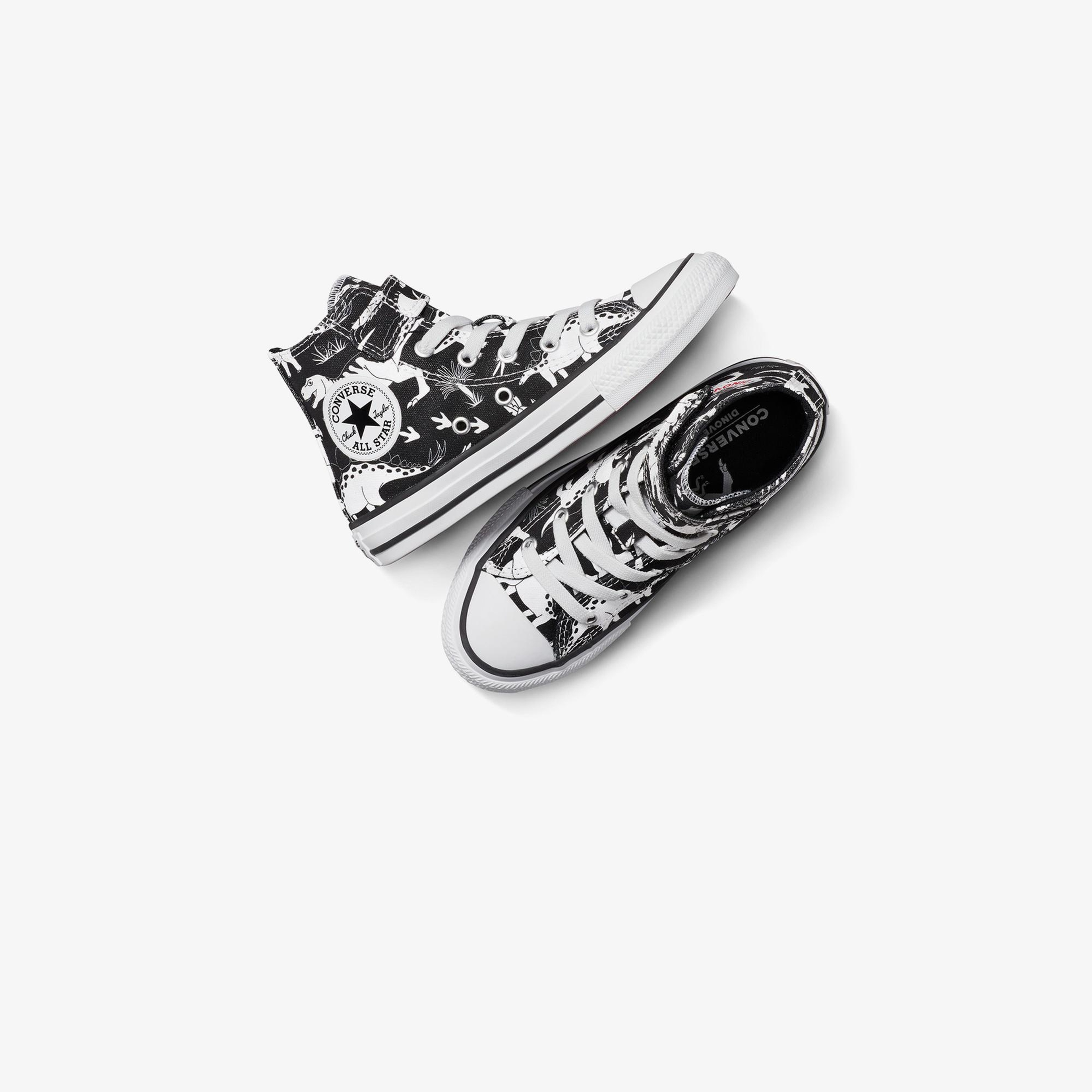 Converse Chuck Taylor All Star Dino Party Easy On Çocuk Siyah Sneaker