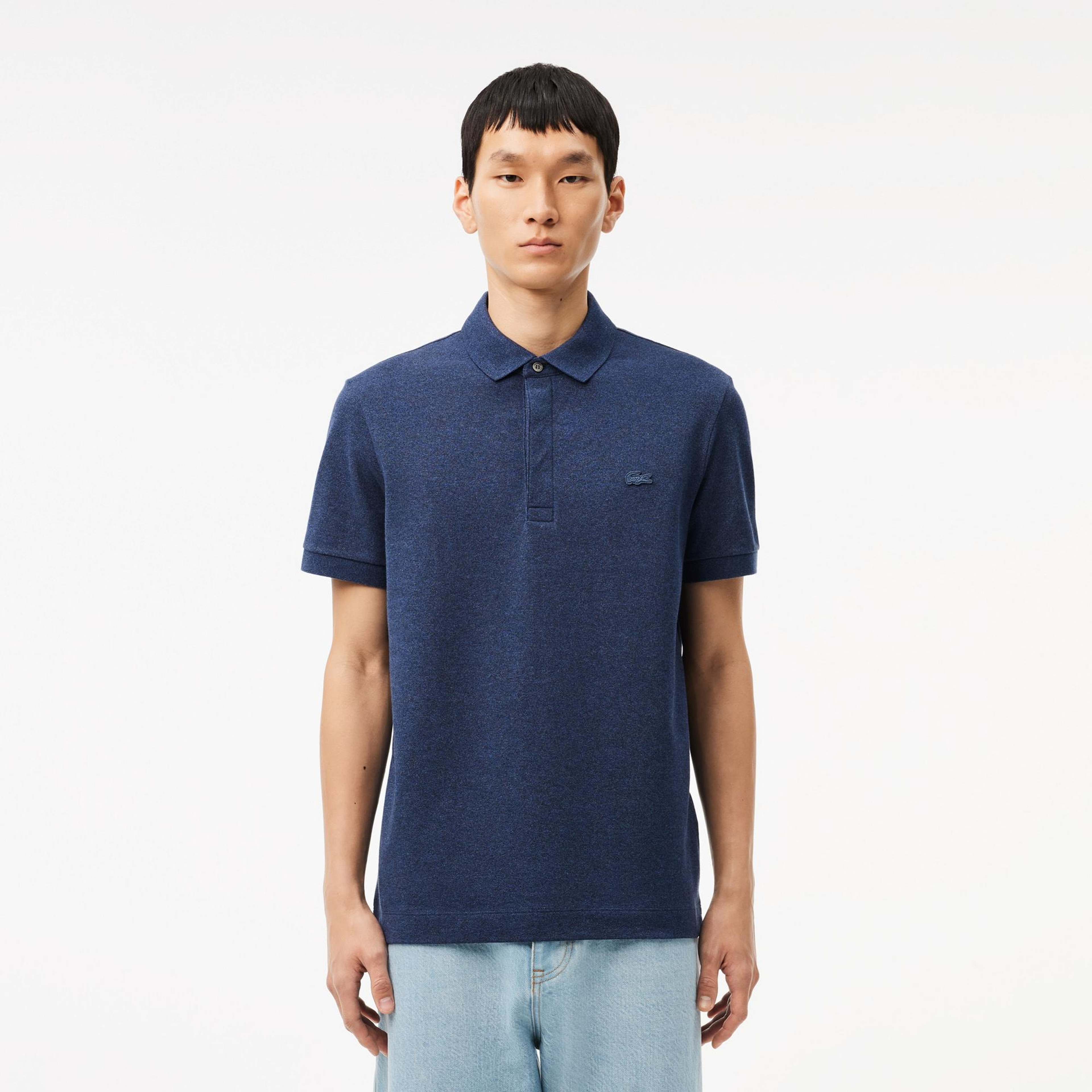 Lacoste Paris Erkek Regular Fit Koyu Mavi Polo