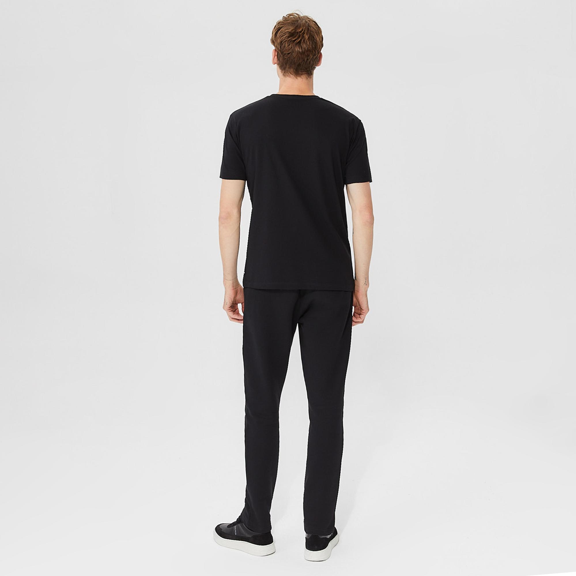 Nautica Erkek Siyah Standart Fit T-Shirt