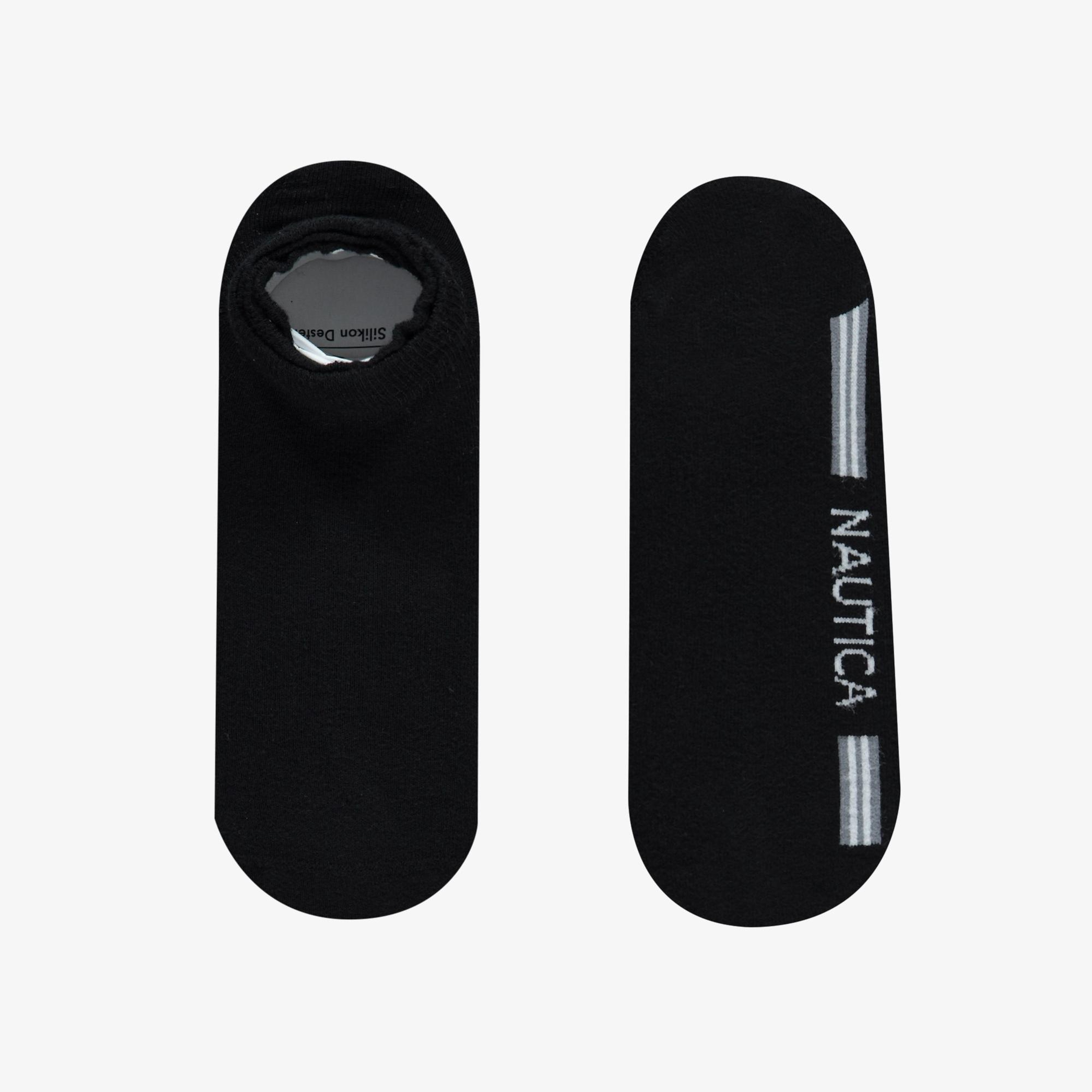 Nautica Erkek Siyah Standart Fit 2Li Çorap