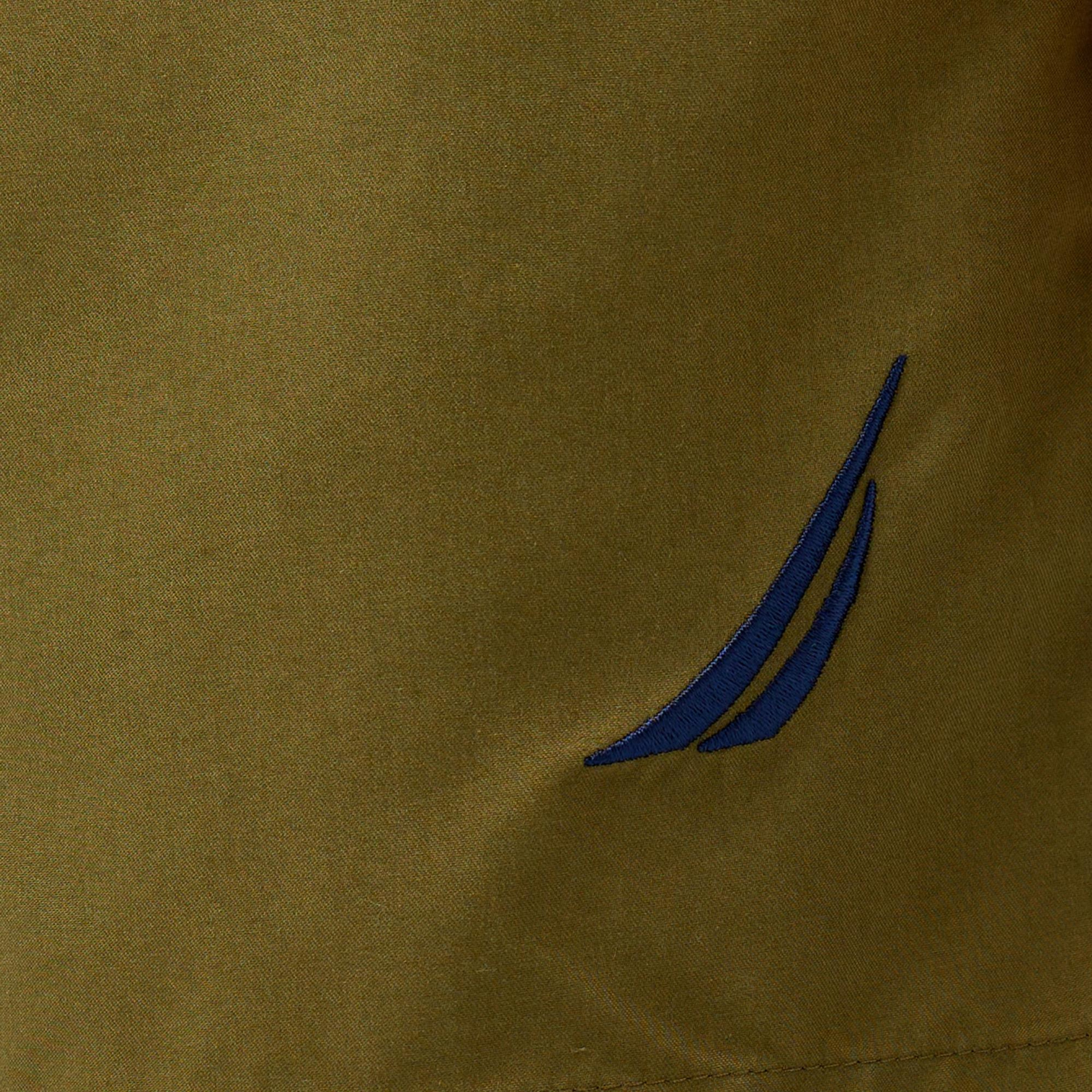 Nautica Erkek Haki Regular Fit Deniz Şortu