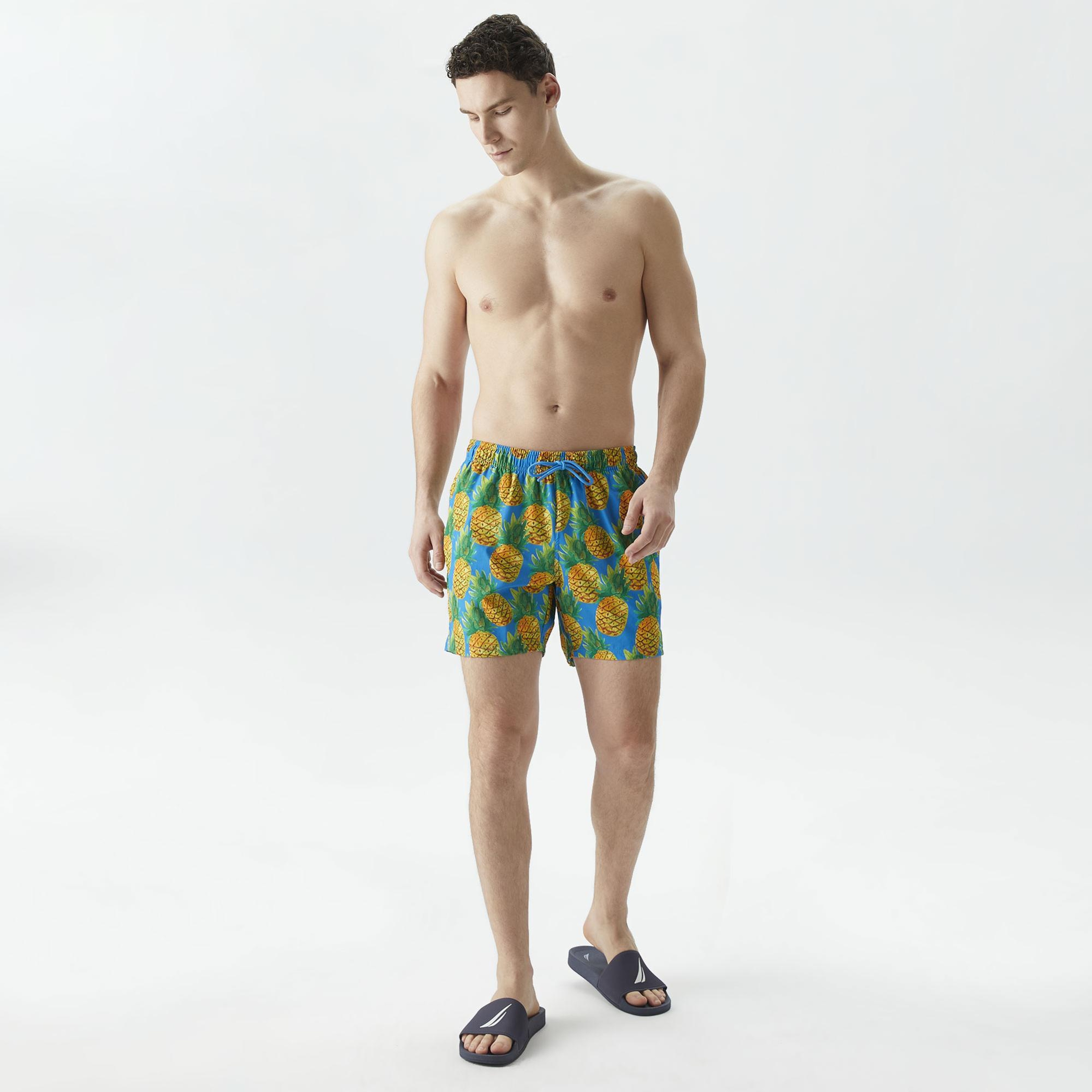 Nautica Erkek Renkli Standart Fit Deniz Şortu