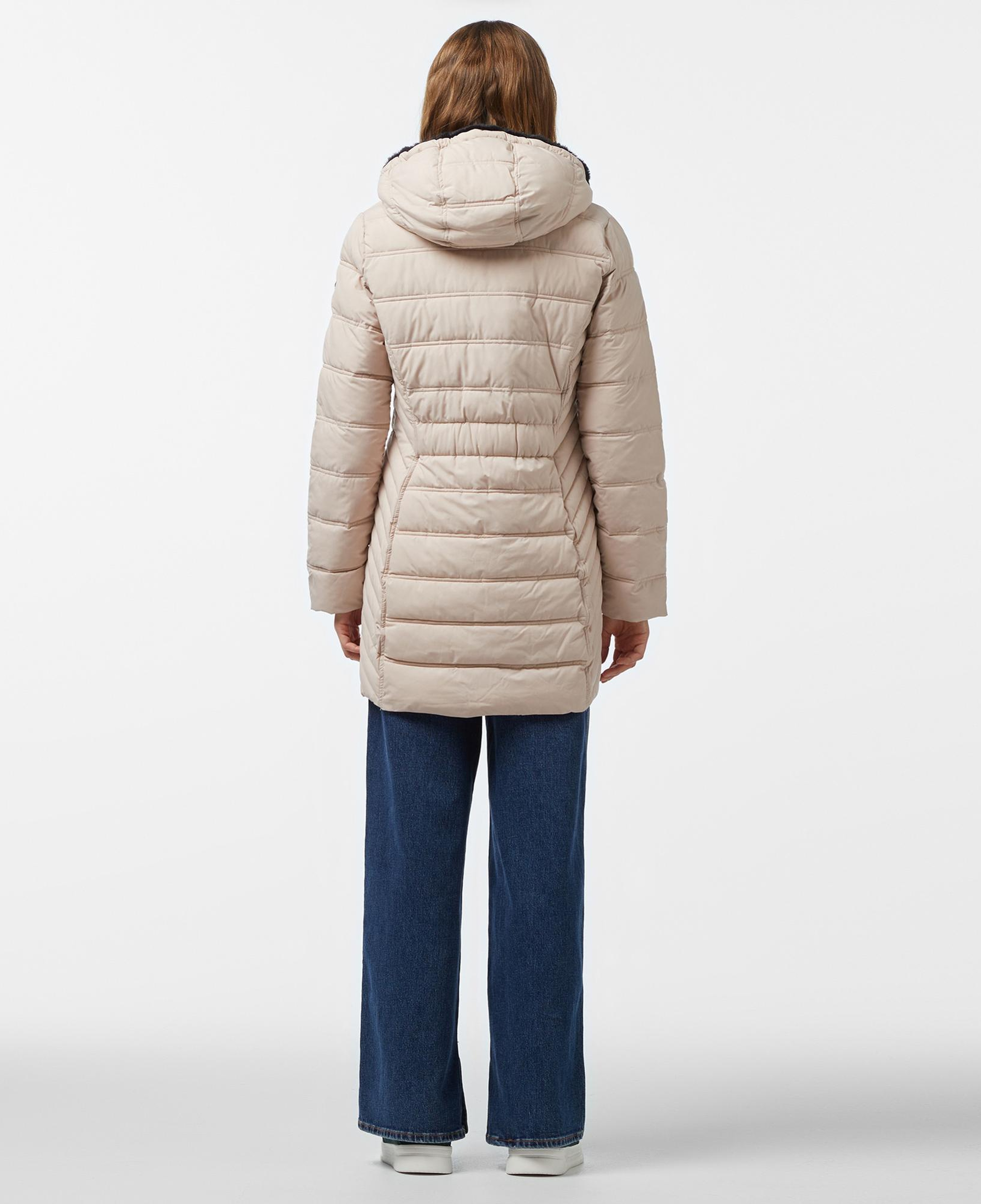 Nautica Kadın Krem Rengi Mont