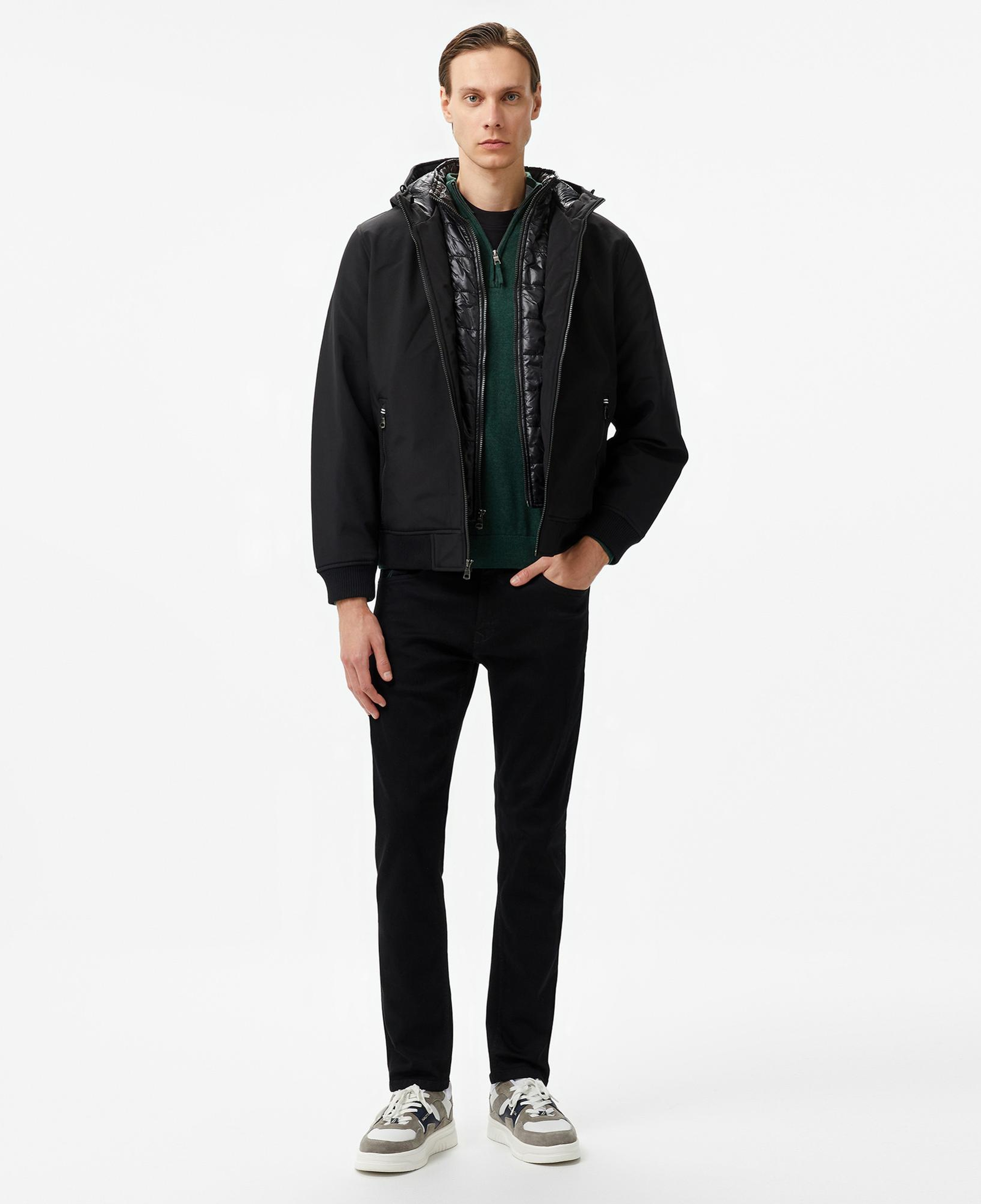 Nautica Erkek Siyah Mont