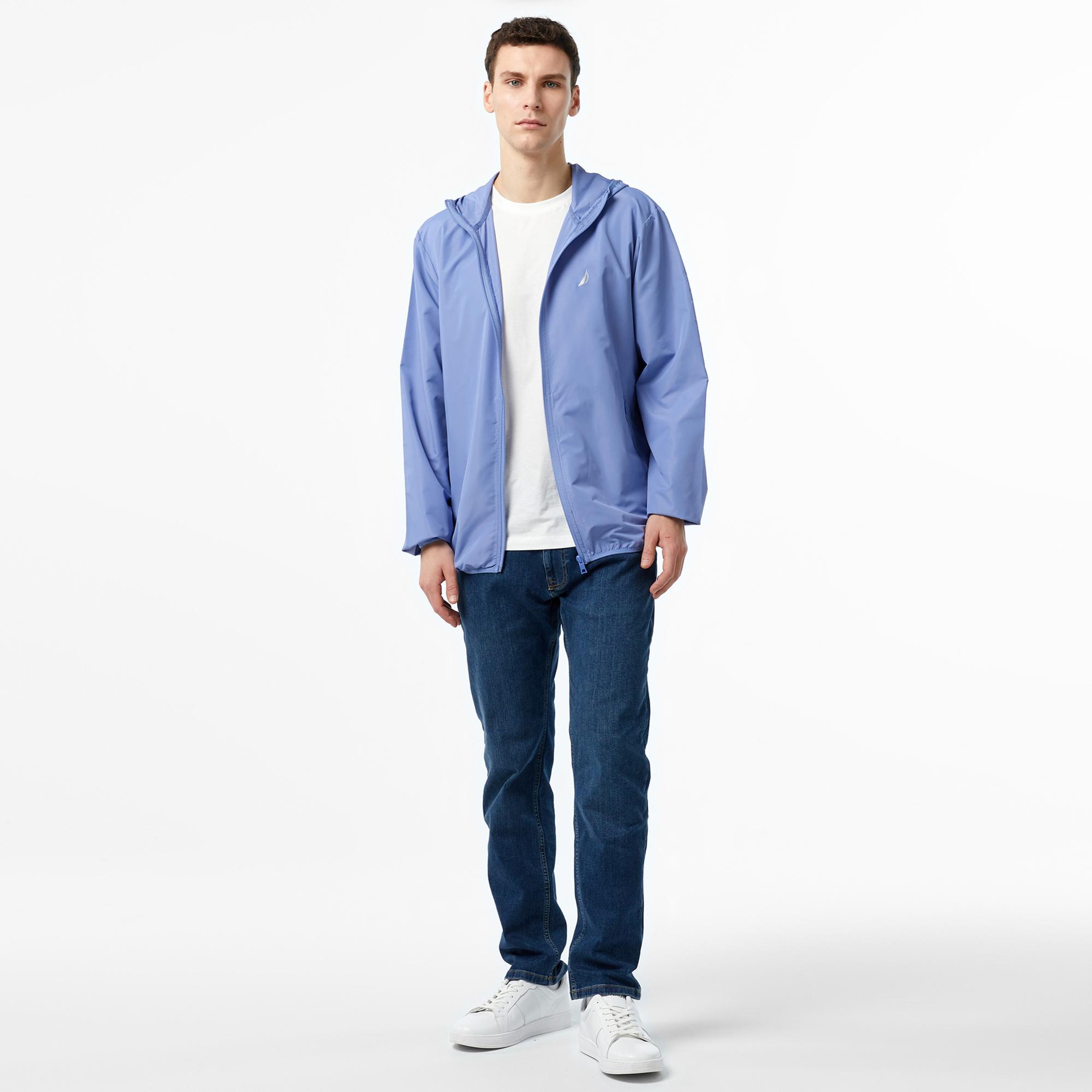Nautica Erkek Mavi Yağmurluk