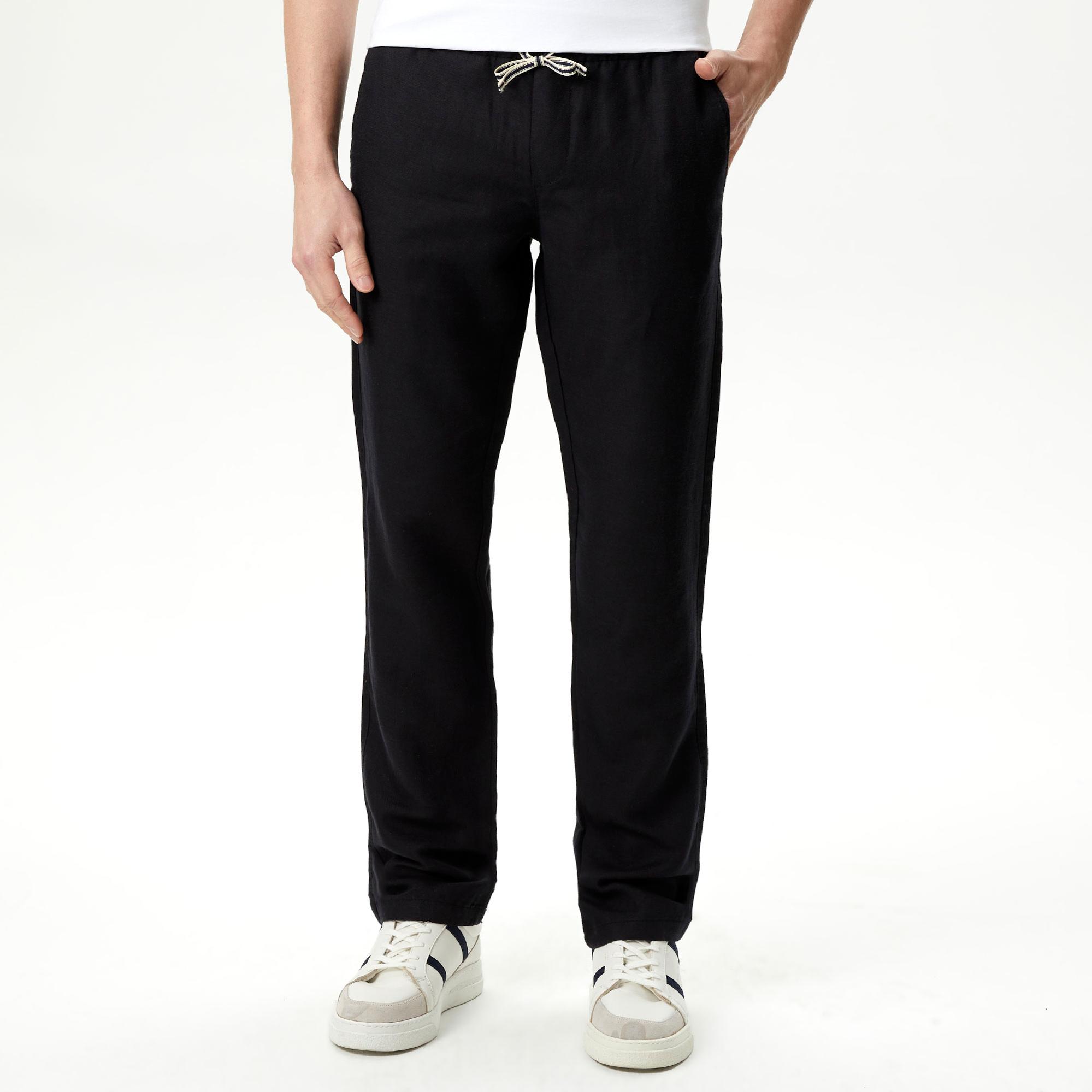 Nautica Erkek Siyah Classic Fit Pantolon