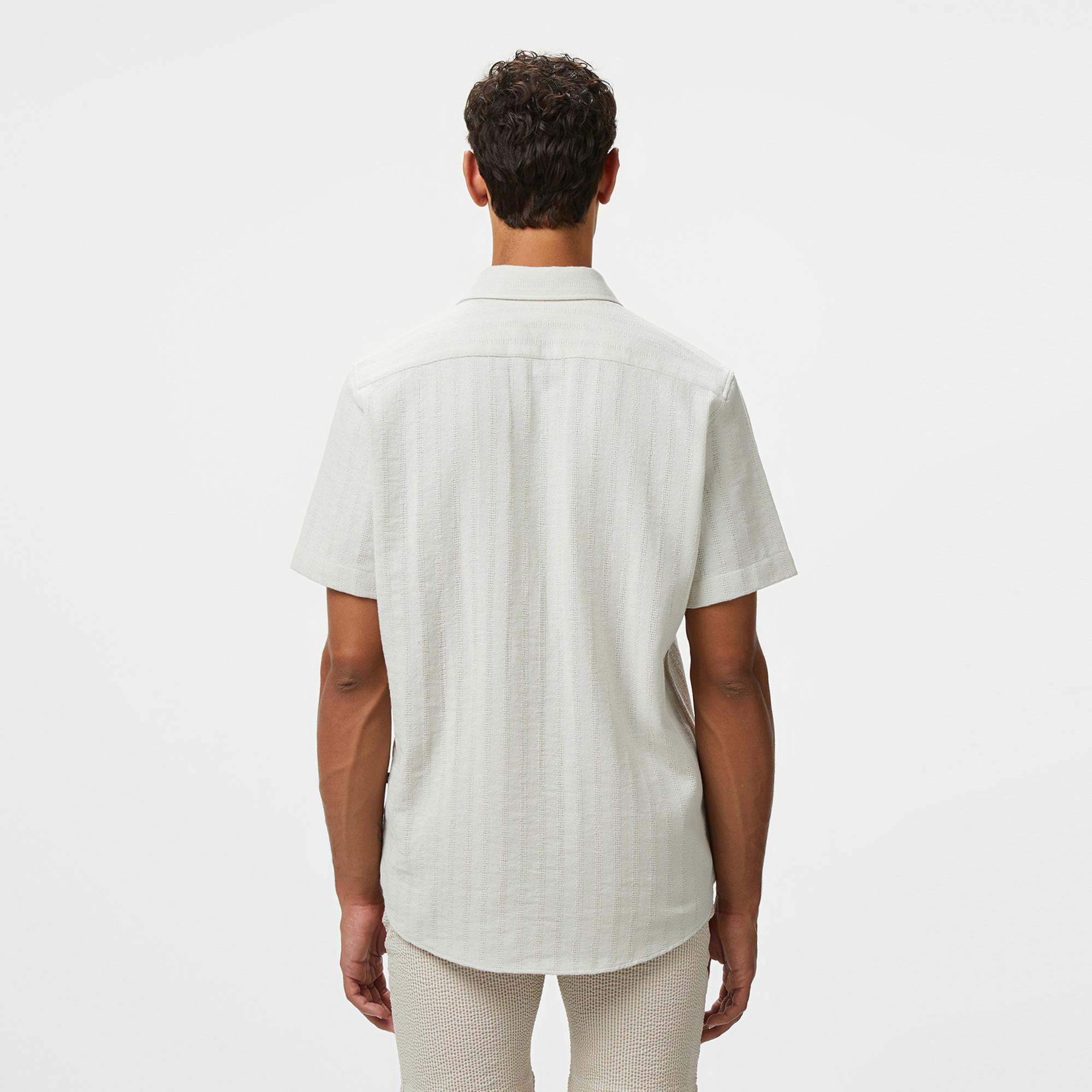 Nautica Erkek Bej Classic Fit Gömlek