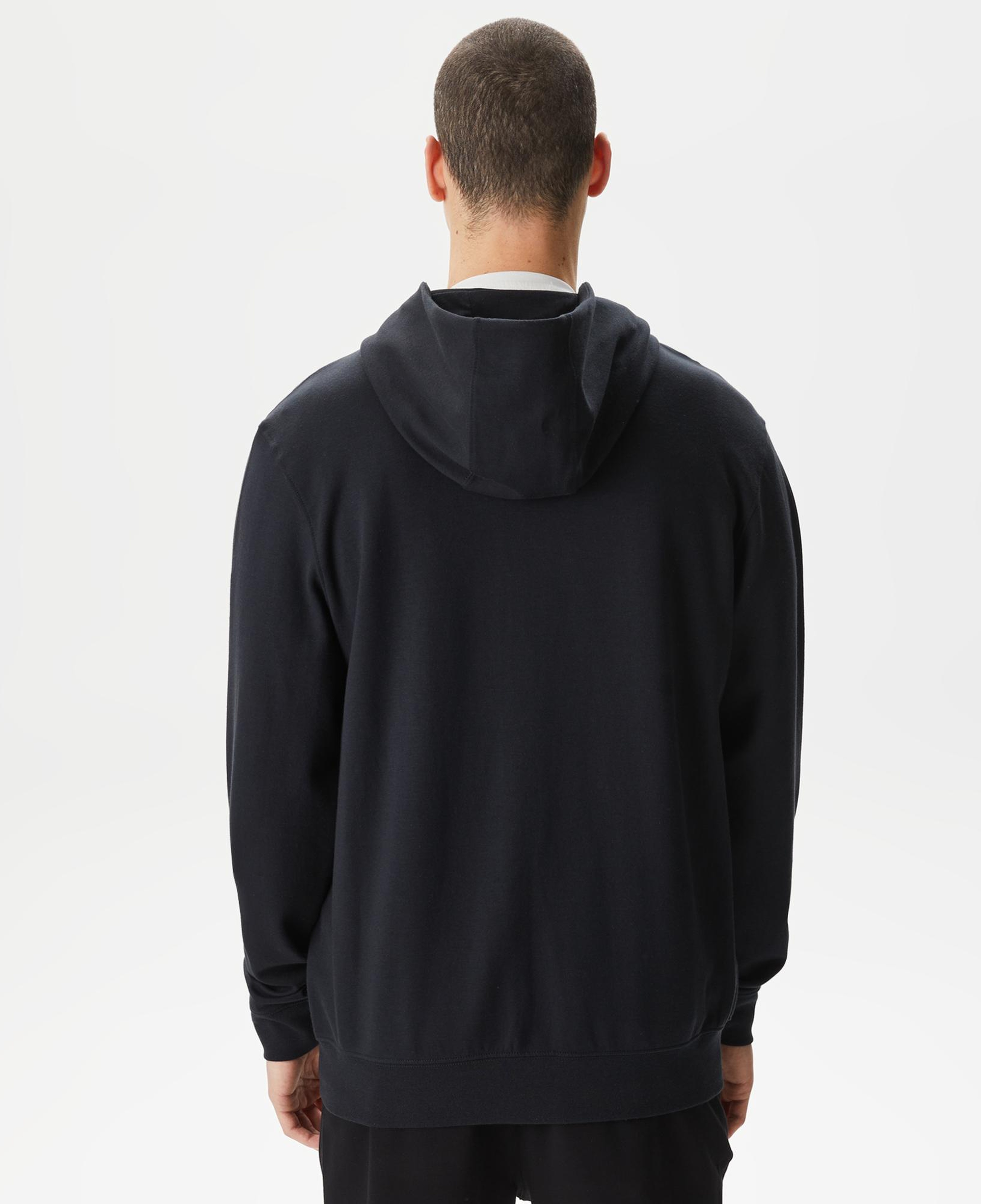 Nautica Erkek Siyah Standart Fit Sweatshirt