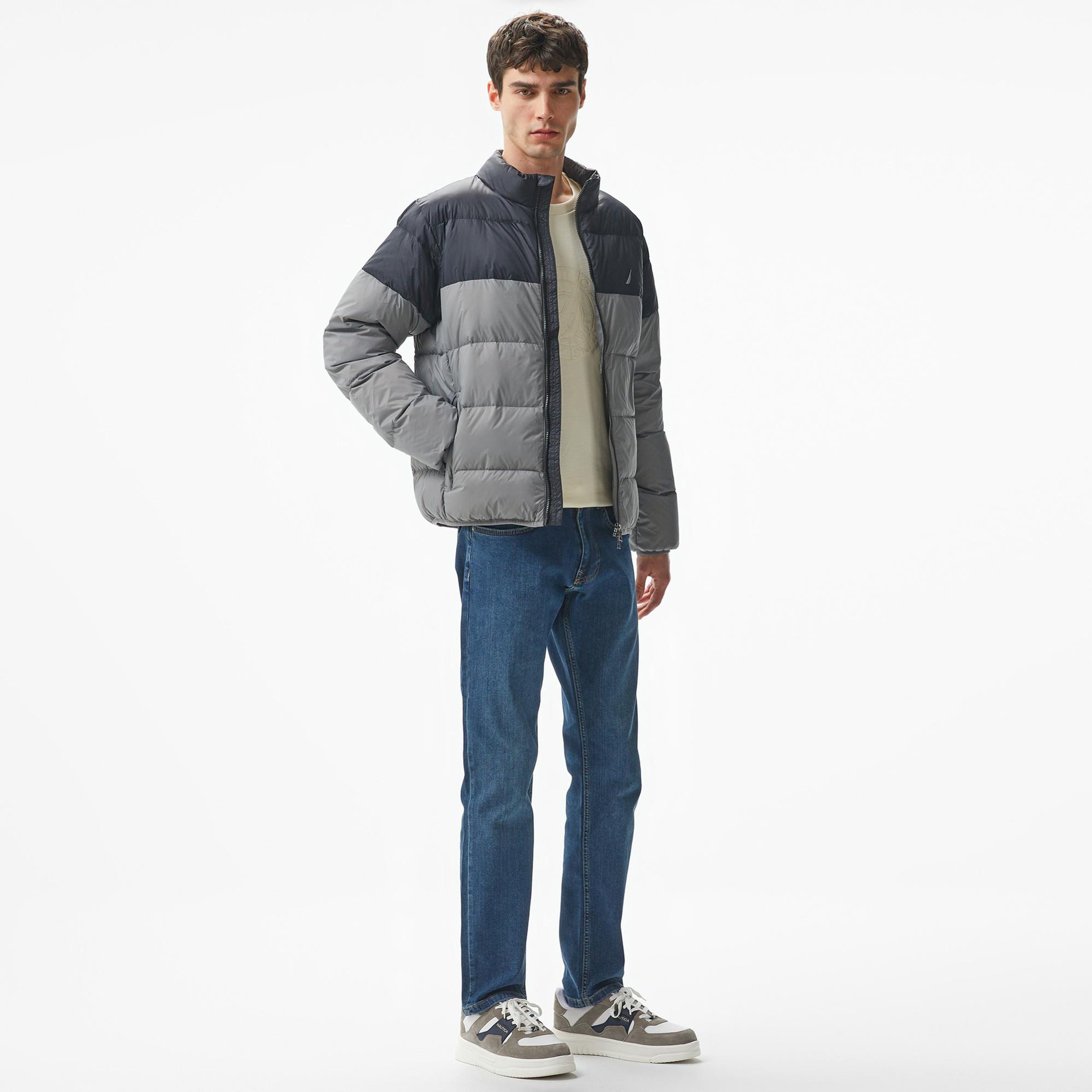 Nautica Erkek Gri Mont