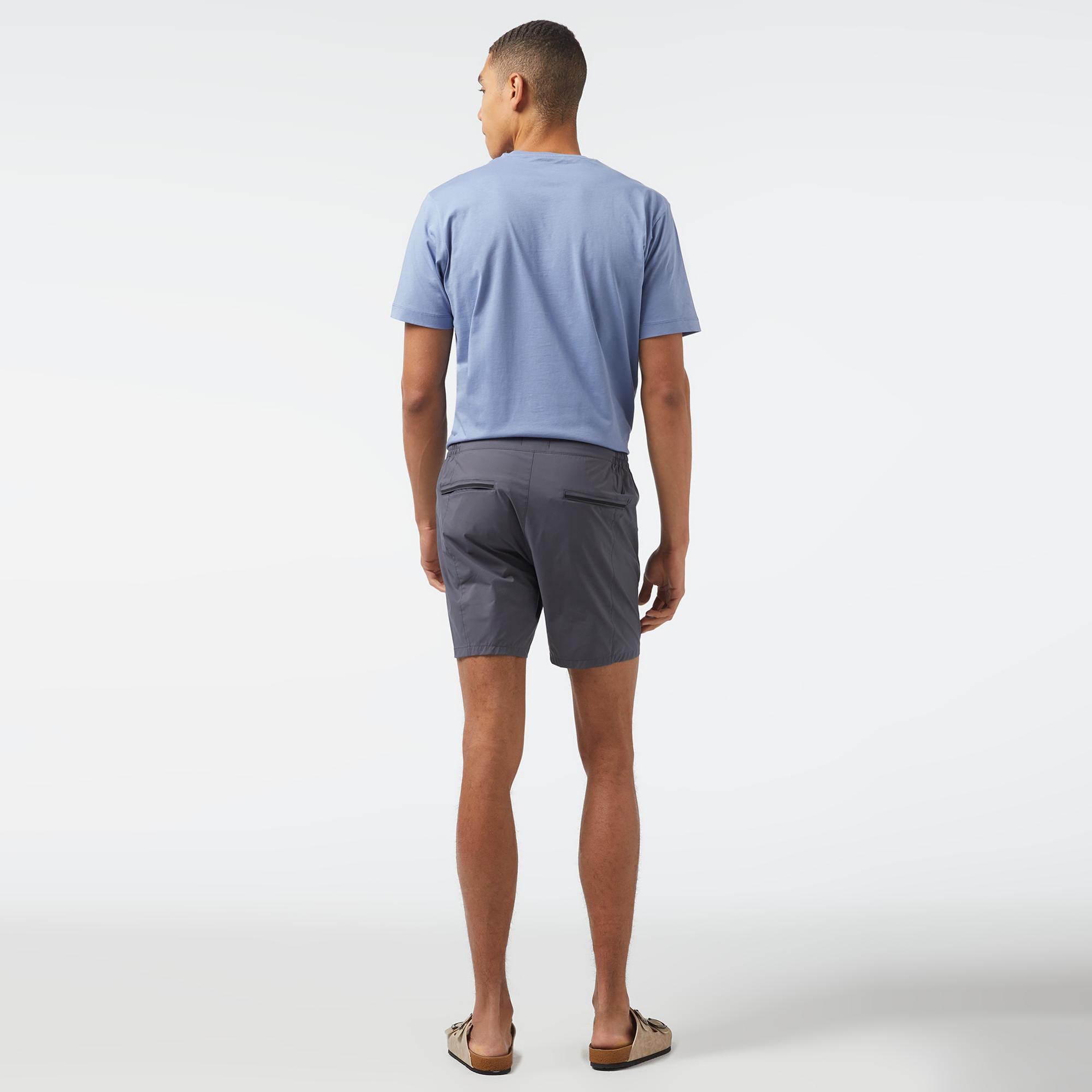 Nautica Erkek Gri Classic Fit Şort