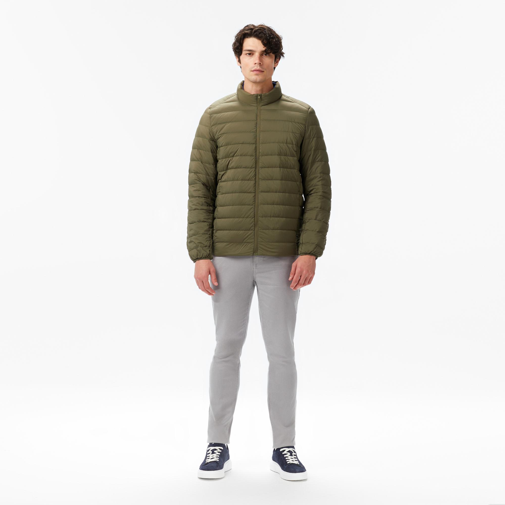 Nautica Erkek Yeşil Regular Fit Mont