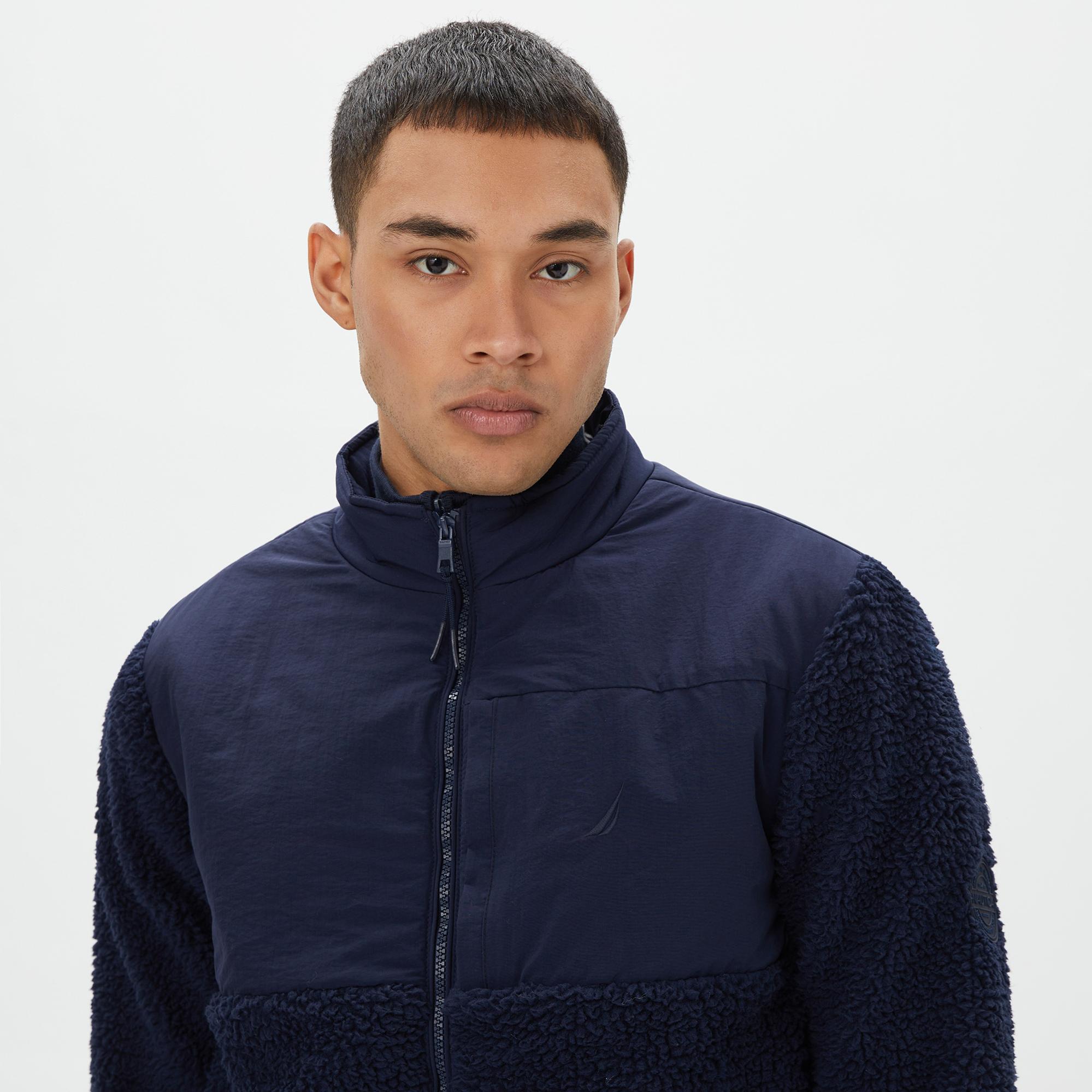 Nautica Erkek Lacivert Standart Fit Sweatshirt