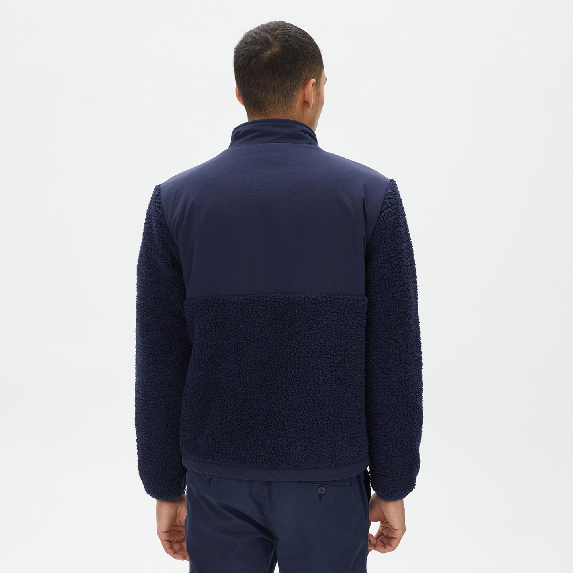 Nautica Erkek Lacivert Standart Fit Sweatshirt