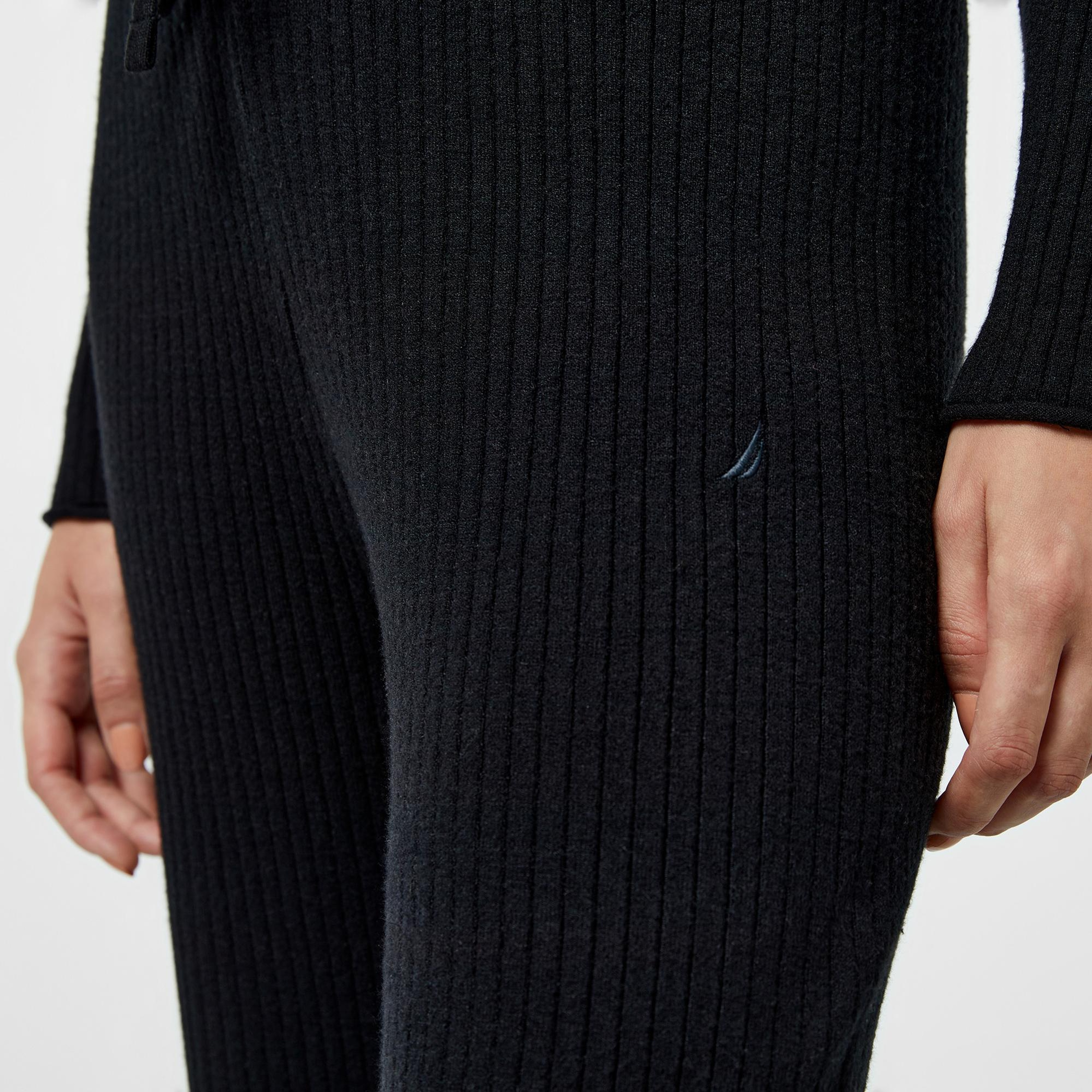 Nautica Kadın Siyah Regular Fit Pantolon