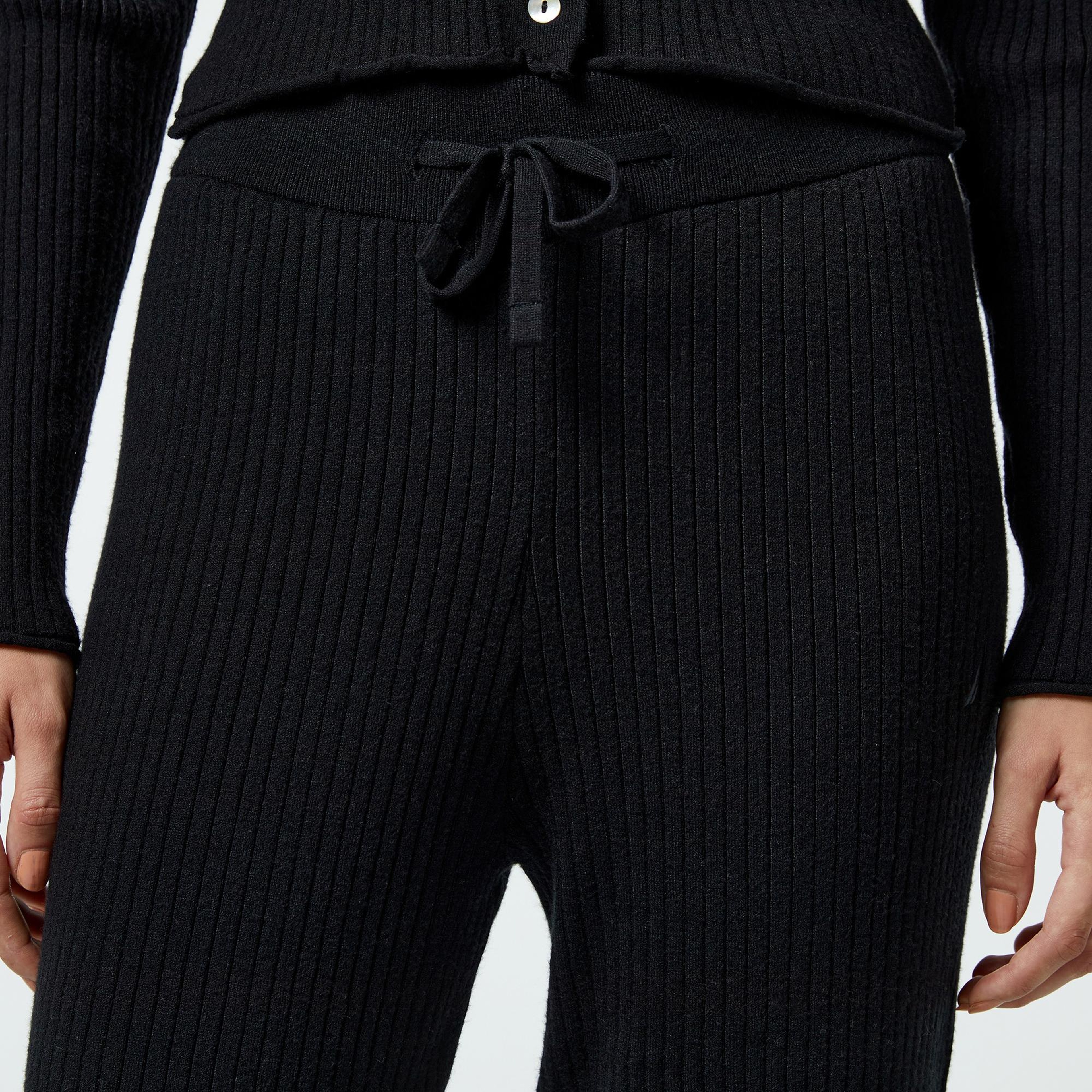 Nautica Kadın Siyah Regular Fit Pantolon