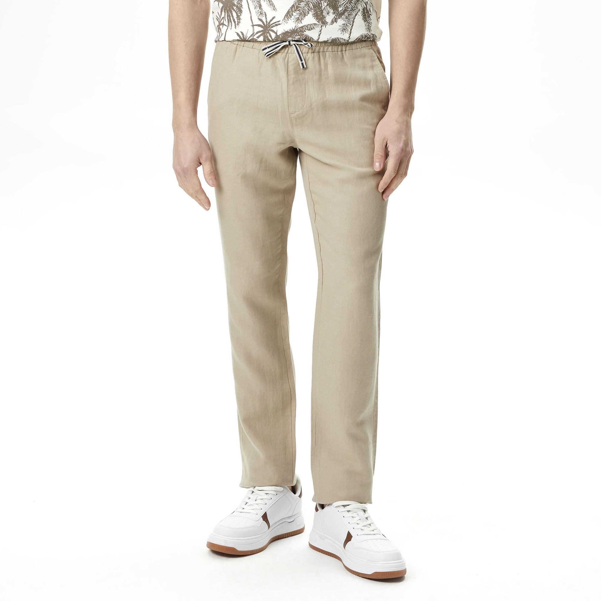 Nautica Erkek Bej Classic Fit Pantolon