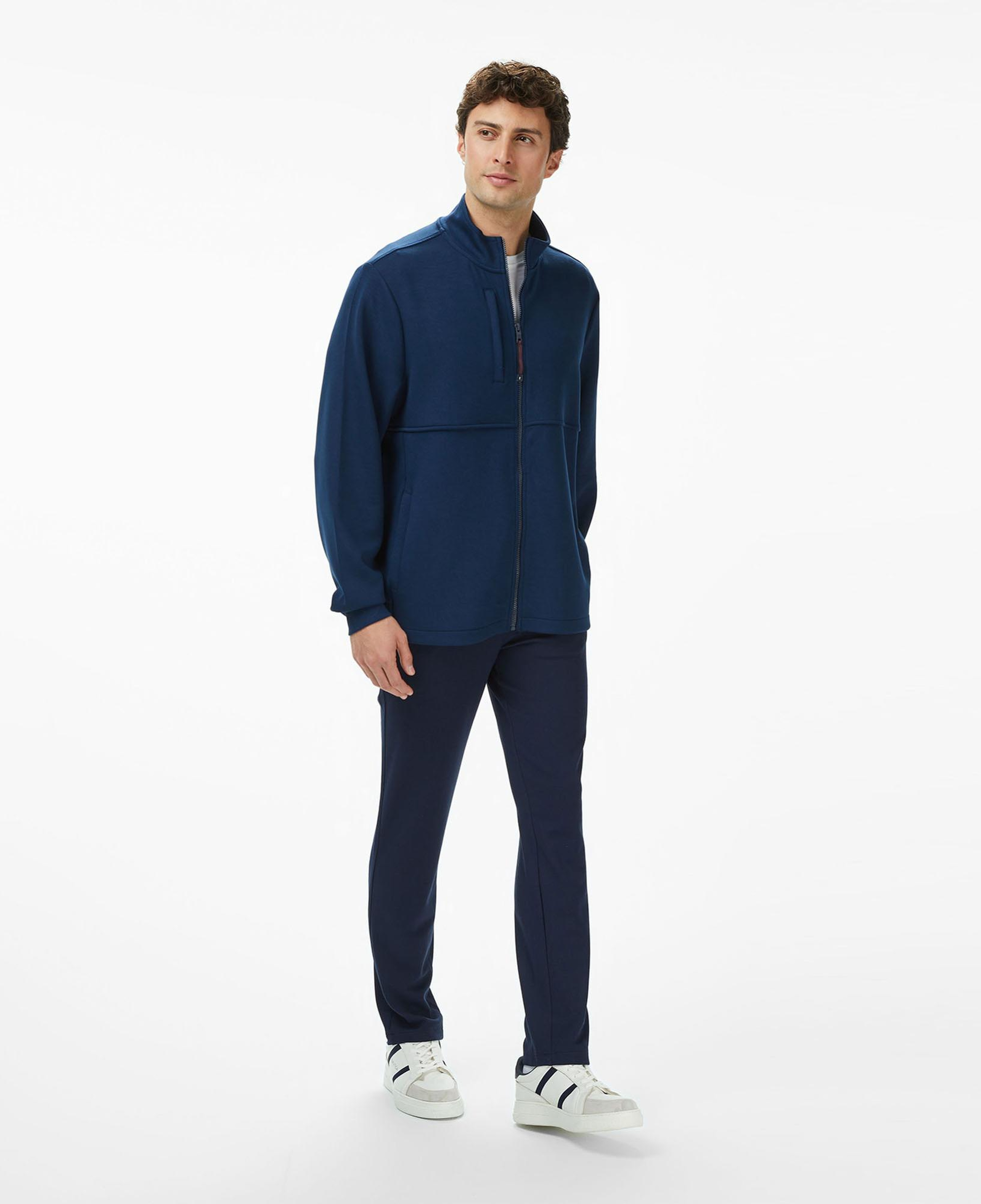 Nautica Erkek Lacivert Classic Fit Sweatshirt