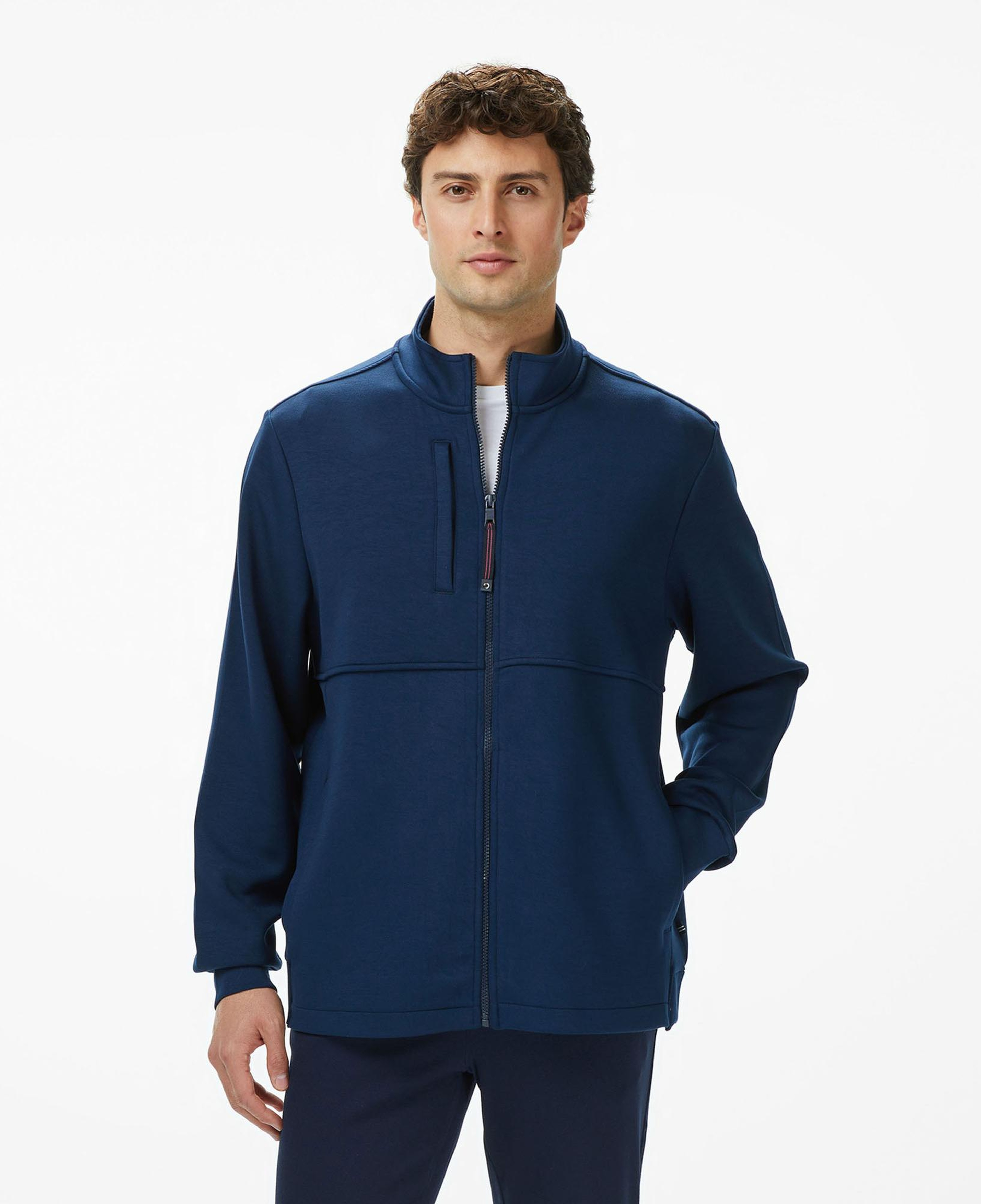 Nautica Erkek Lacivert Classic Fit Sweatshirt