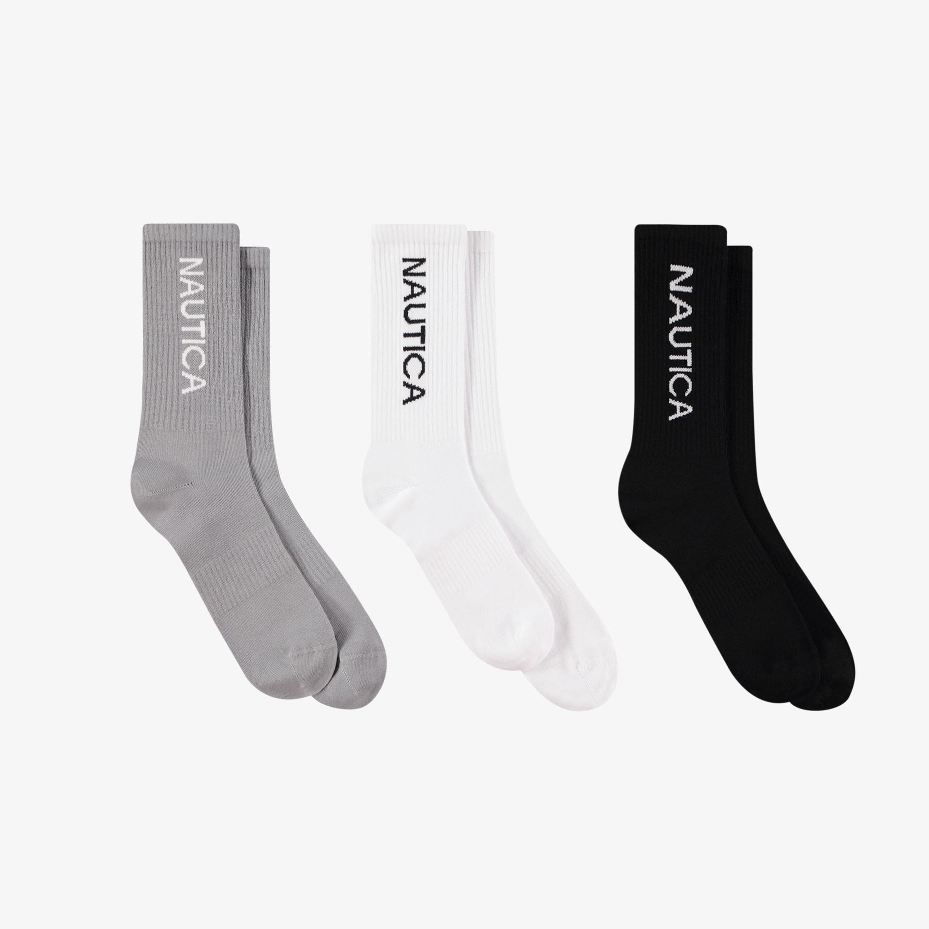 Nautica Erkek Renkli 3'lü Çorap