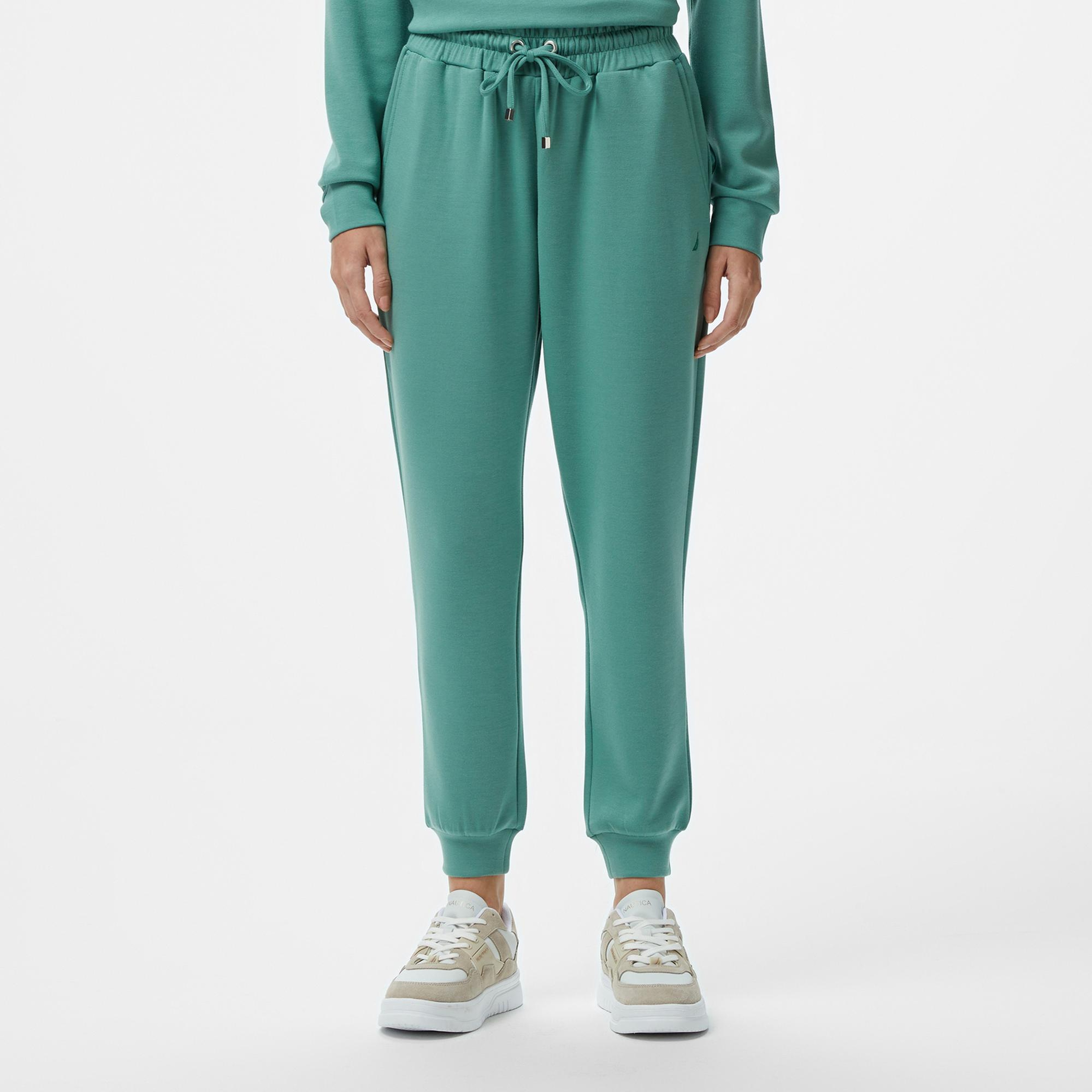 Nautica Kadın Yeşil Regular Fit Eşofman Altı