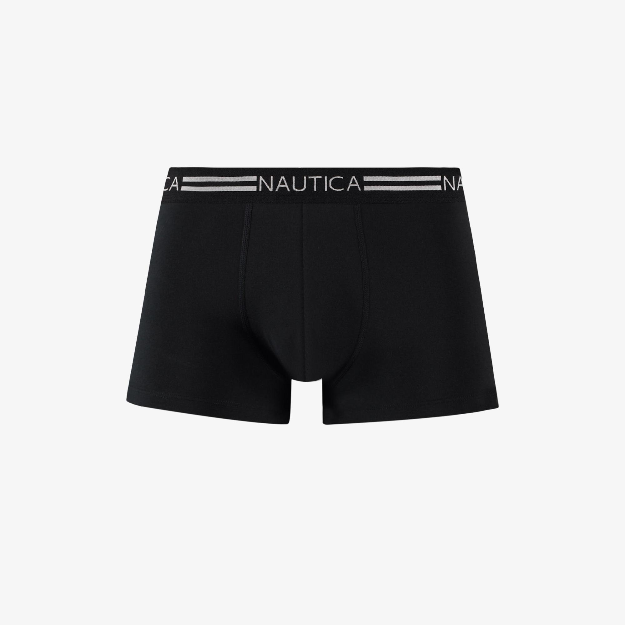 Nautica Erkek Siyah Standart Fit 3'lü Boxer