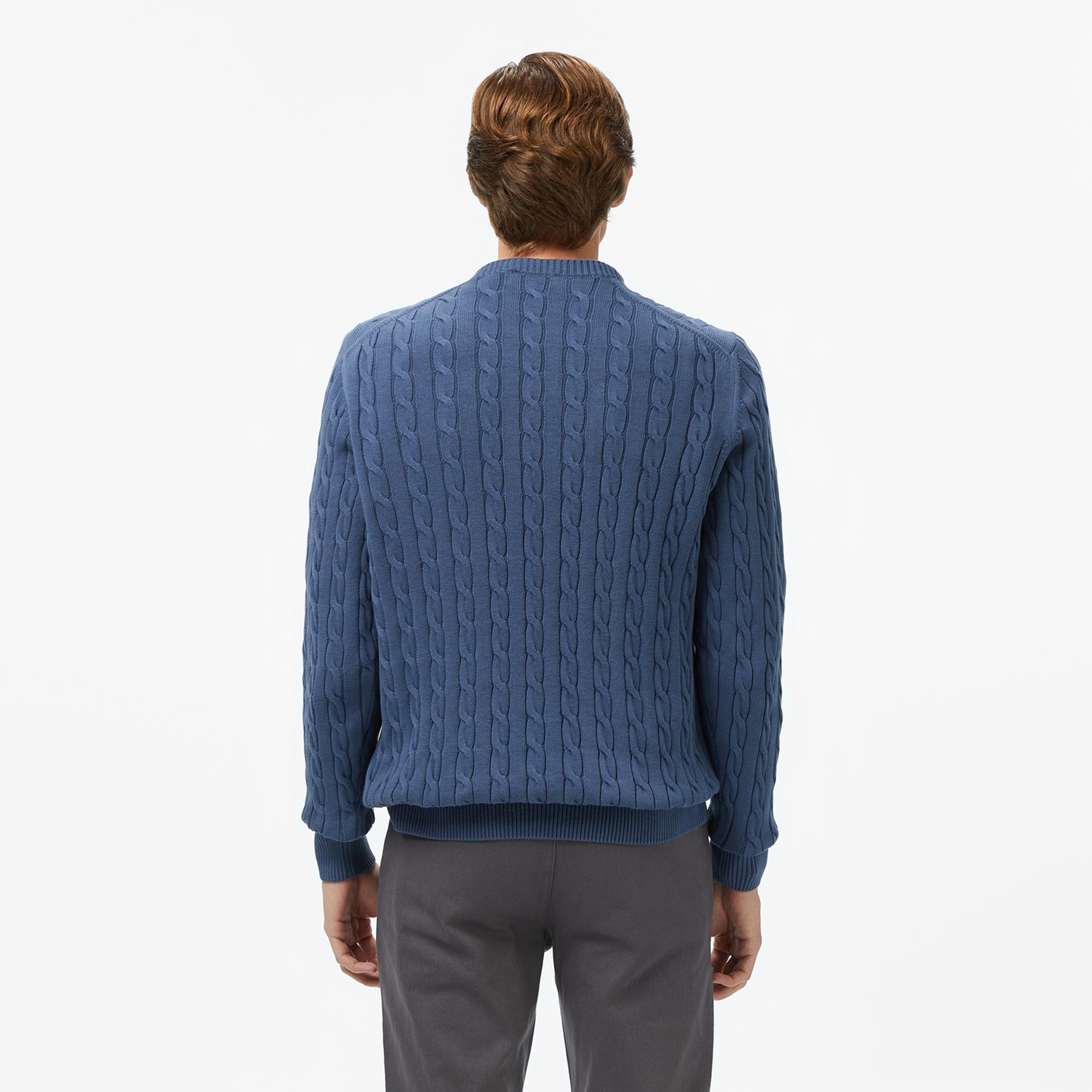 Nautica Erkek Mavi Classic Fit Kazak