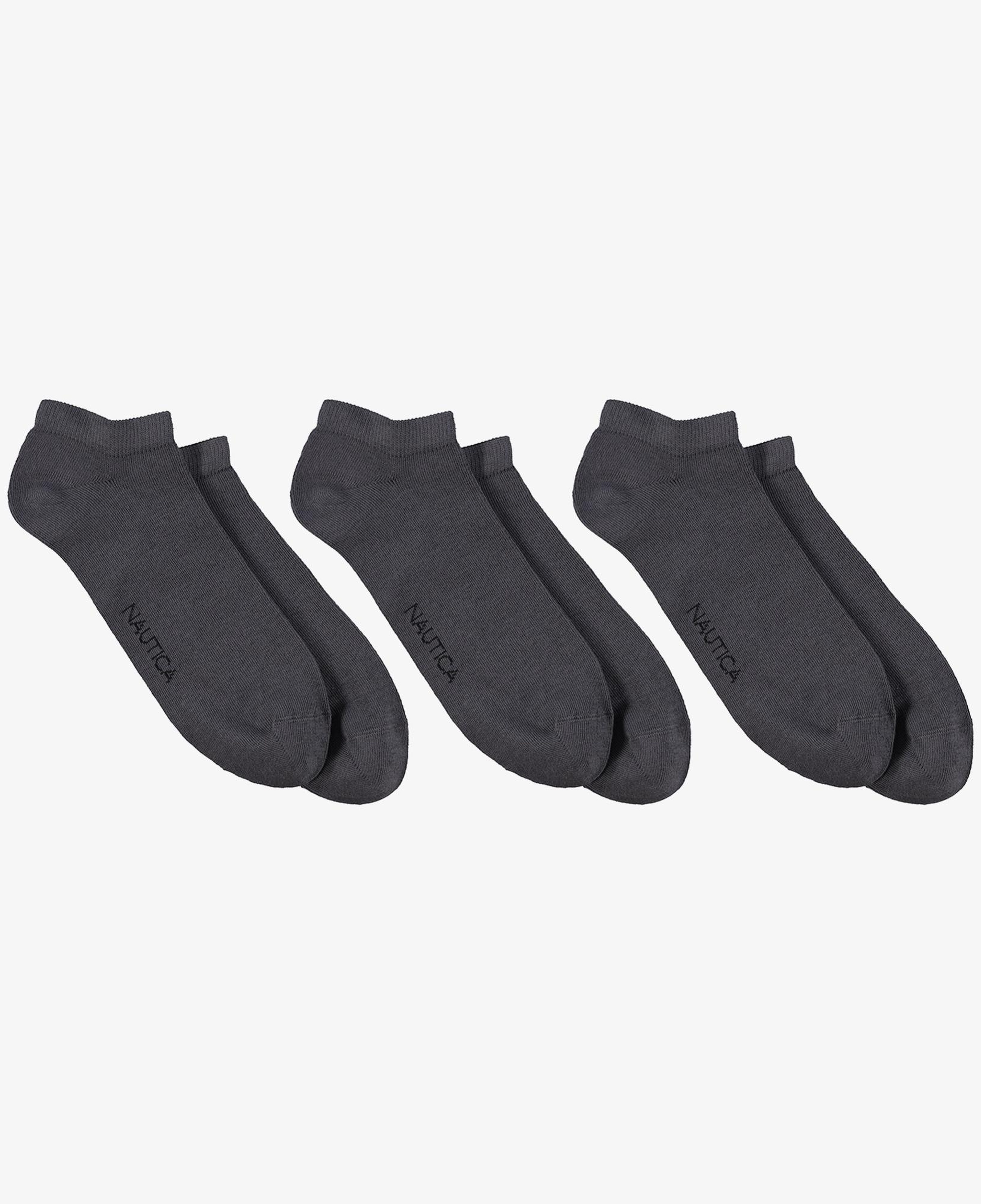 Nautica Unisex Gri 3'lü Çorap