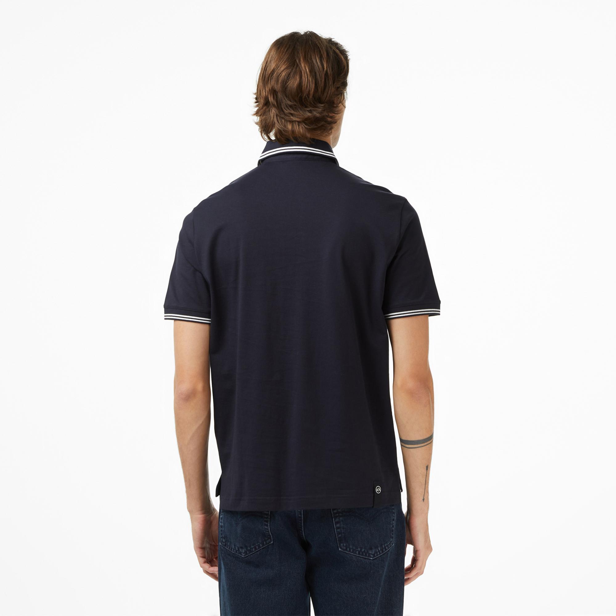 Armani Exchange Erkek Lacivert Polo