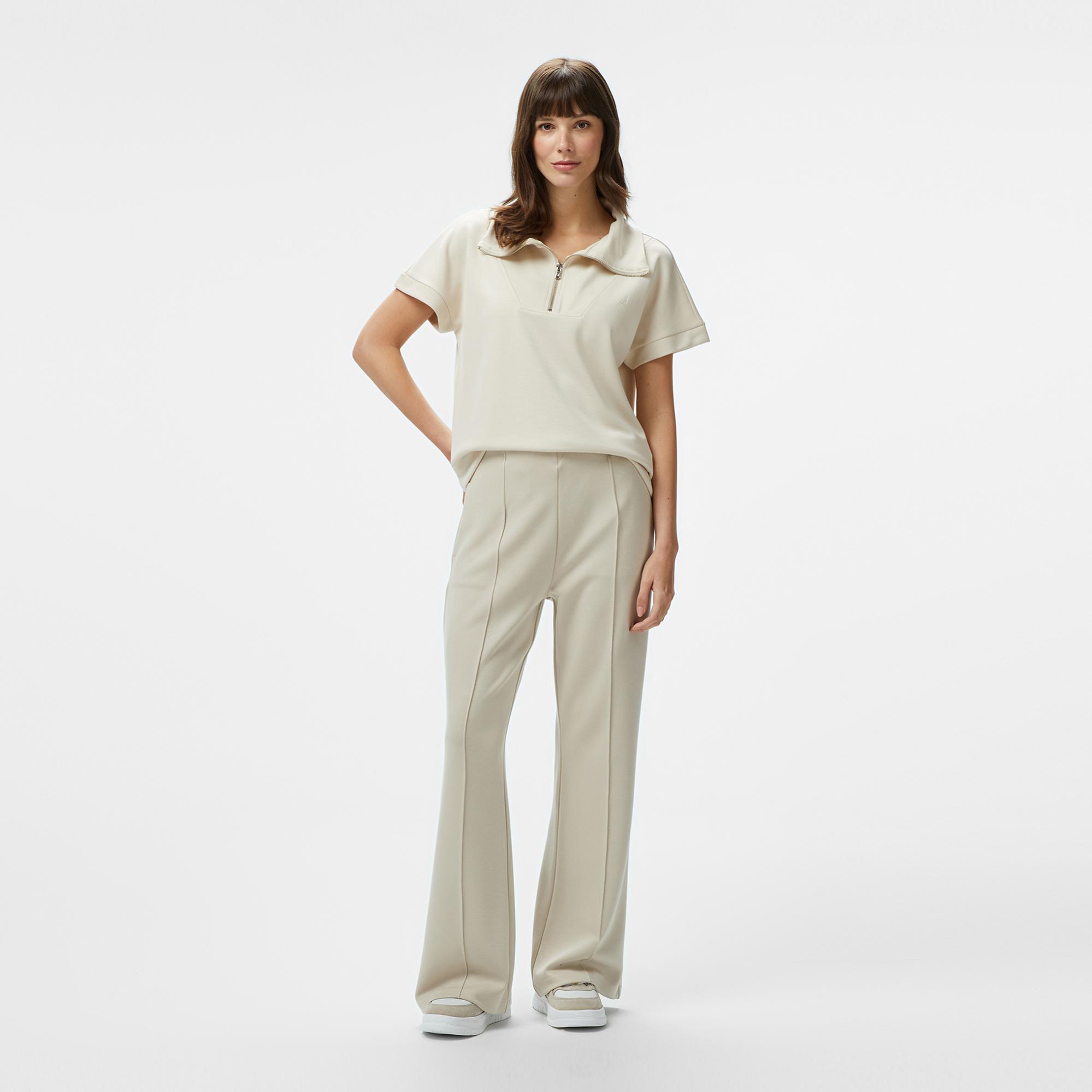 Nautica Kadın Bej Regular Fit Eşofman Altı