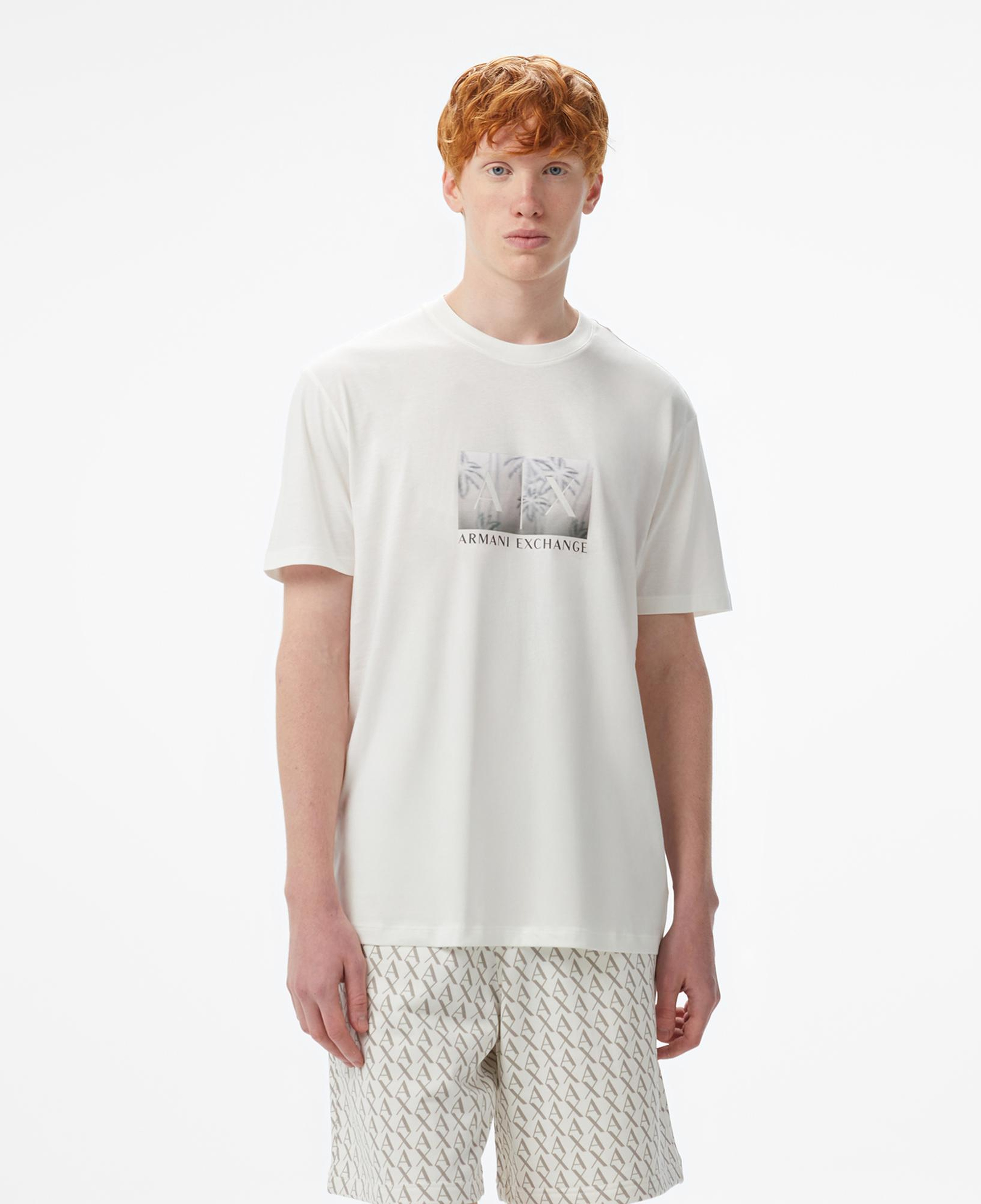 Armani Exchange Erkek Beyaz Bermuda Şort