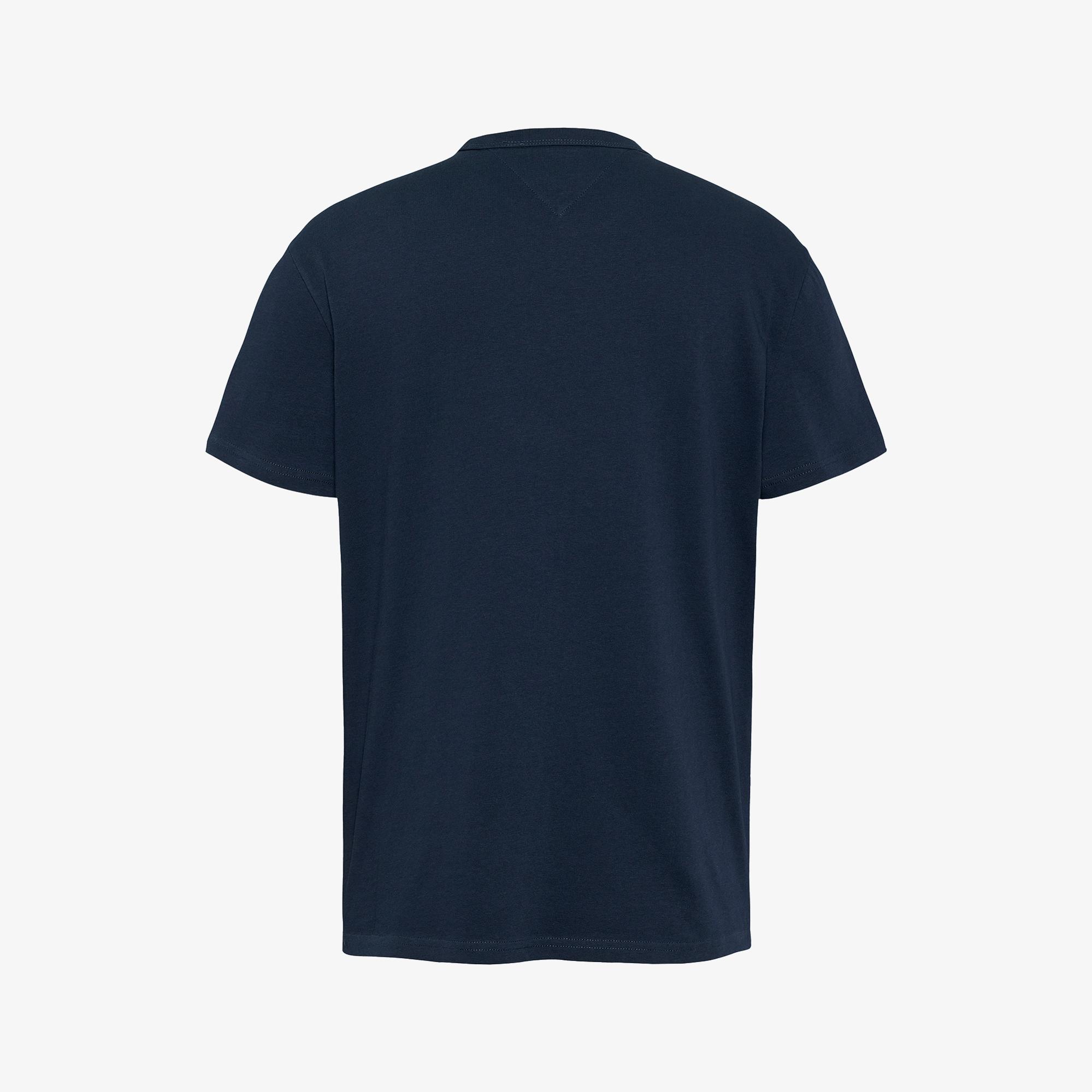 Tommy Hilfiger Badge Erkek Lacivert T-Shirt