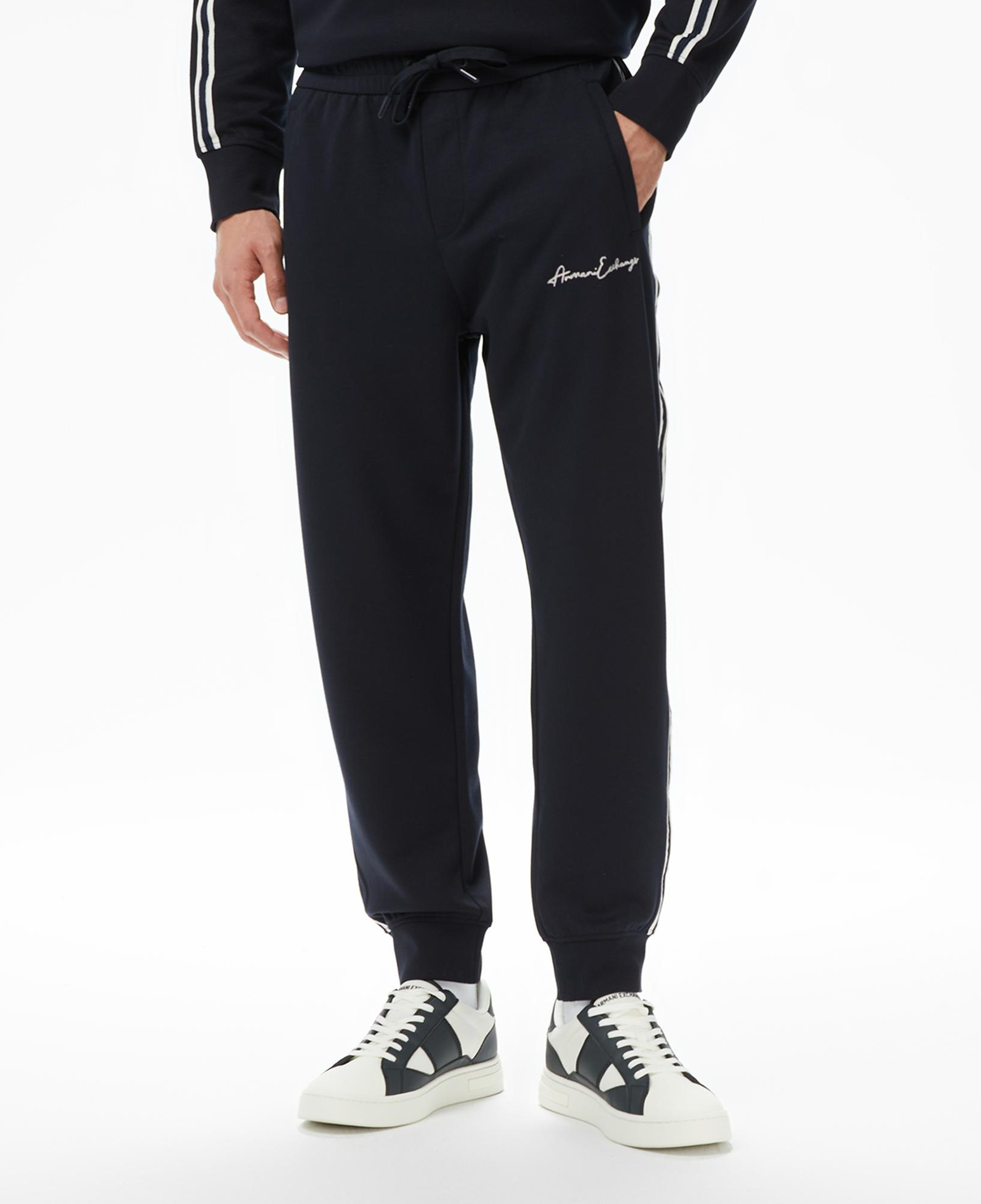 Armani Exchange Erkek Lacivert Eşofman Altı