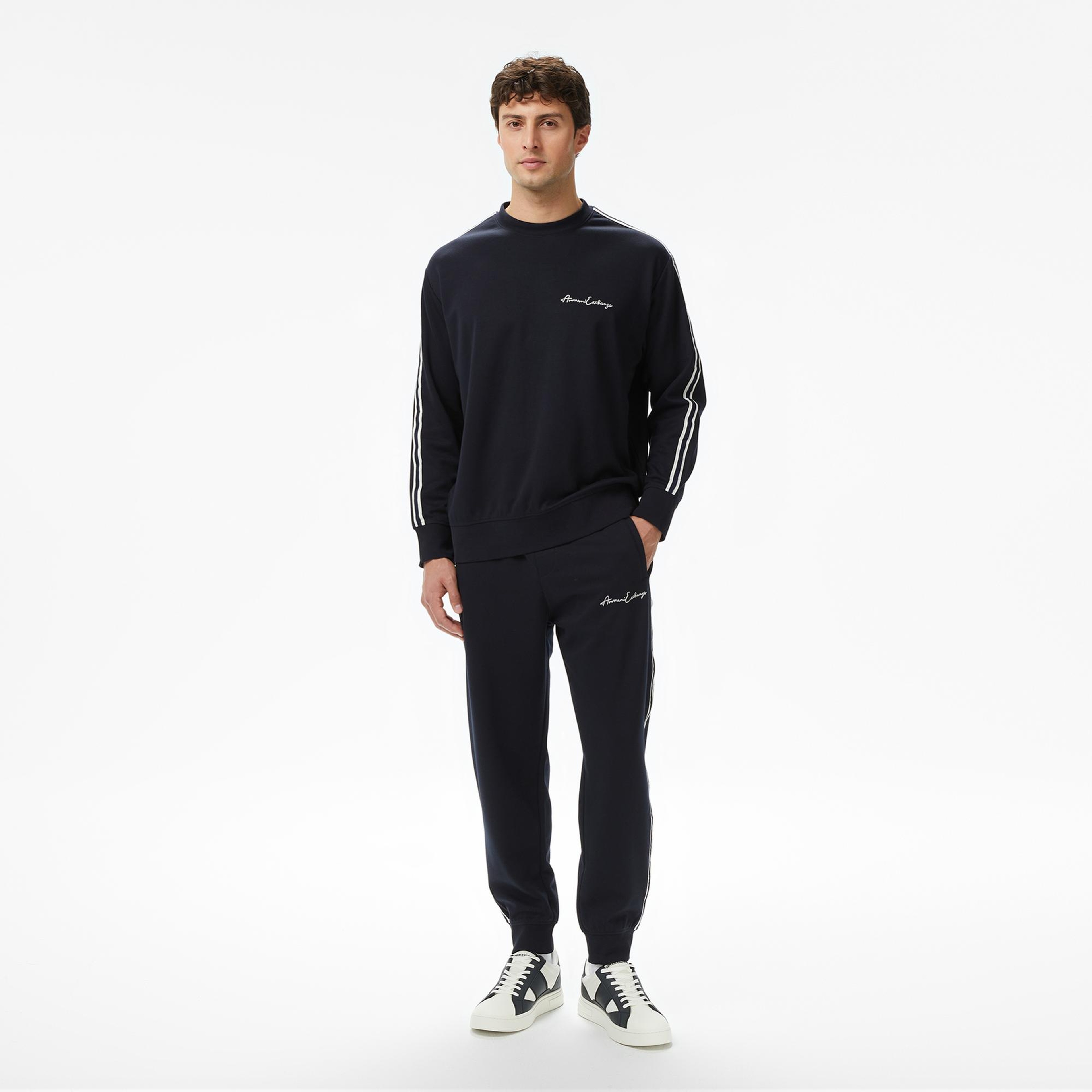 Armani Exchange Erkek Lacivert Eşofman Altı