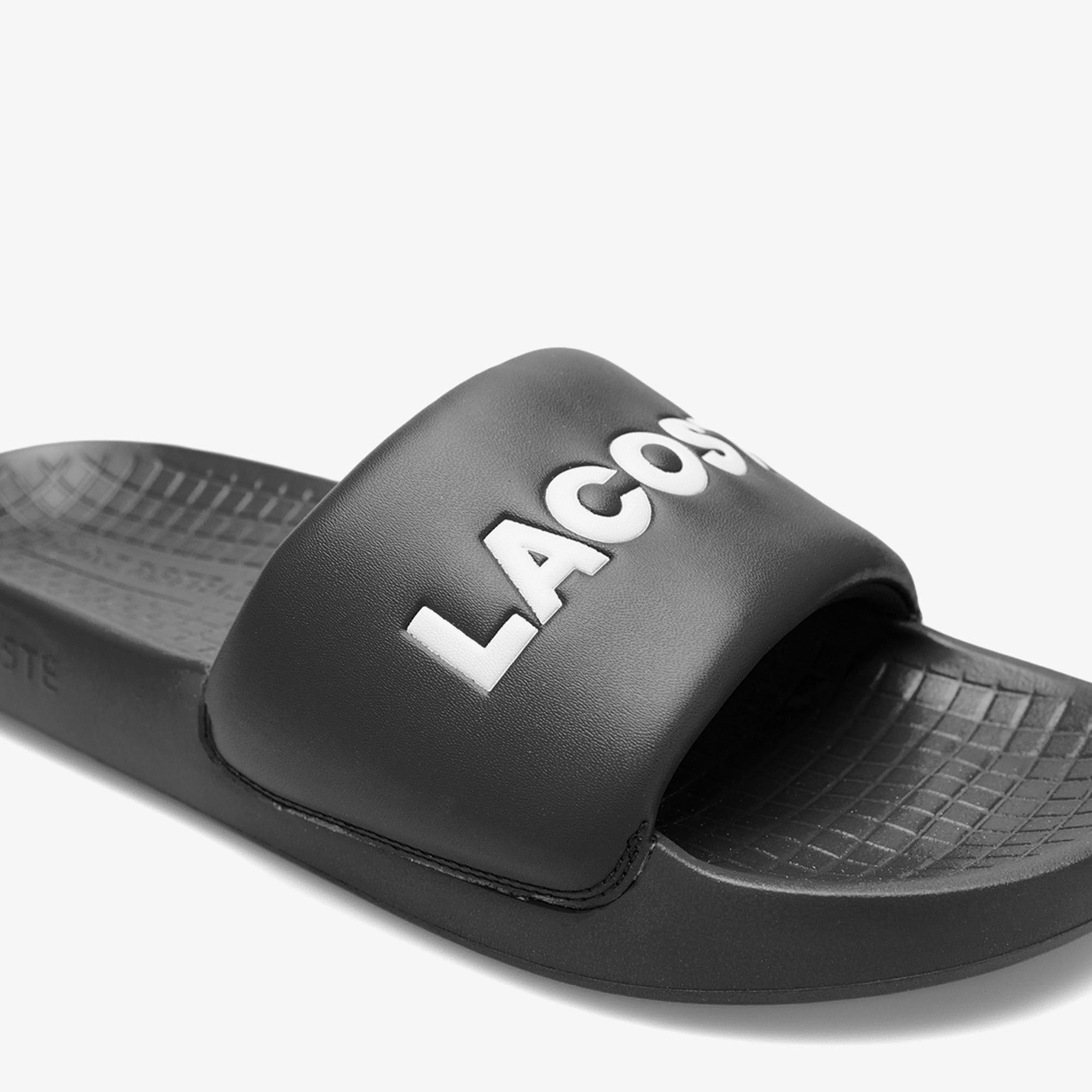 Lacoste Serve Slide 1.0 Erkek Siyah Terlik