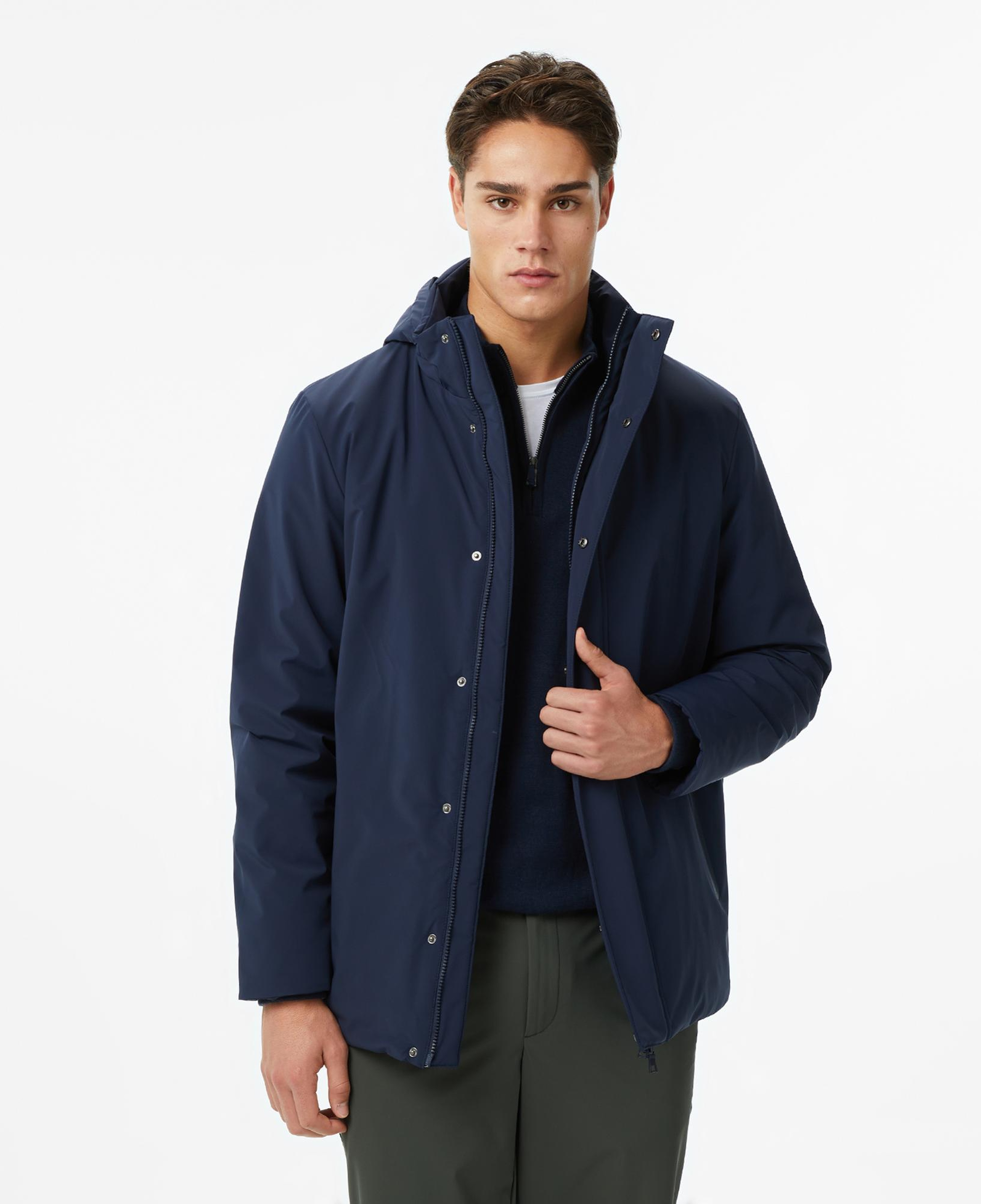 Nautica Erkek Lacivert Regular Fit Mont