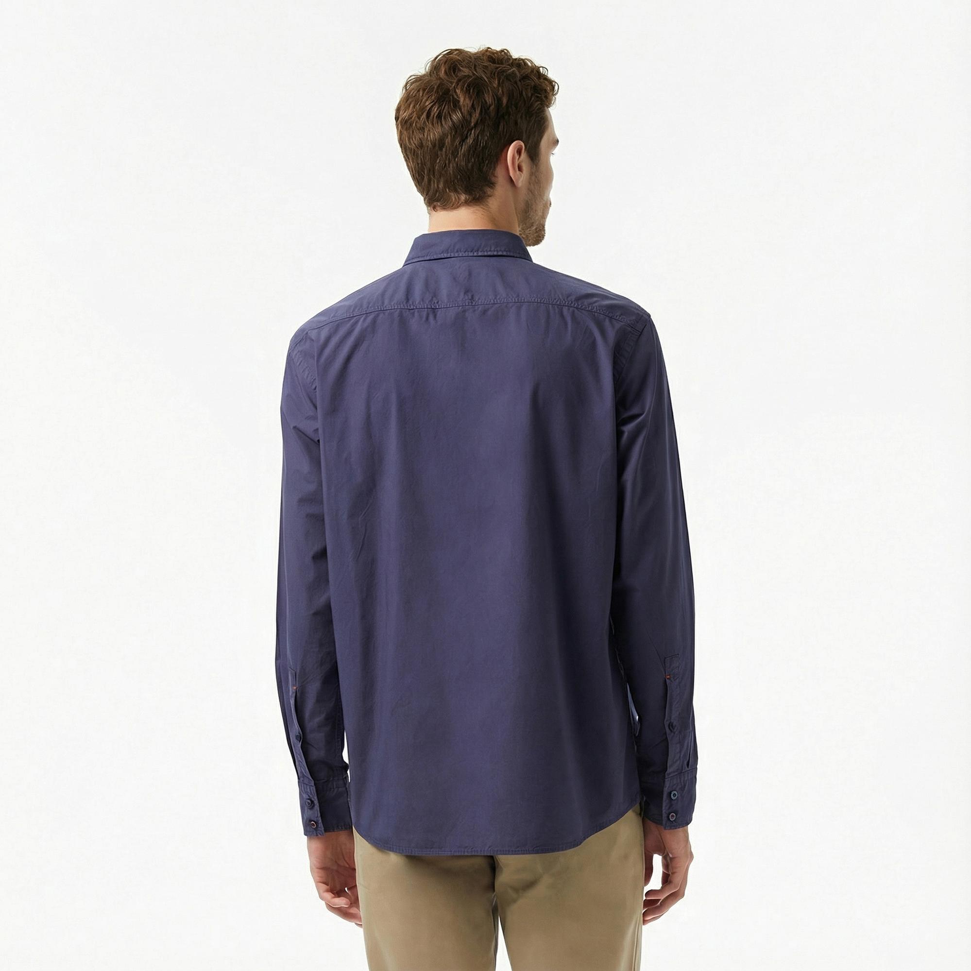 Boss Relegant 6 Erkek Lacivert Gömlek