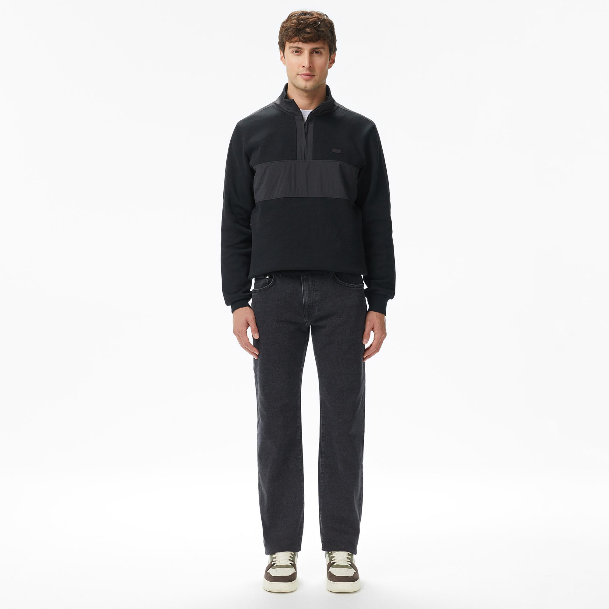 Lacoste Erkek Siyah Jean Pantolon